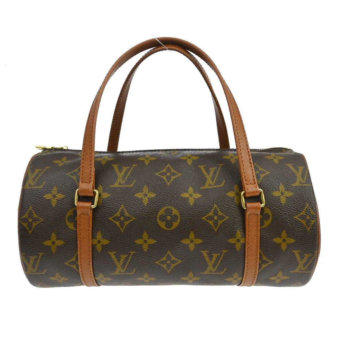 Louis Vuitton Papillon Handbag Monogram Canvas Brown Canvas Handbag (Pre-Owned)