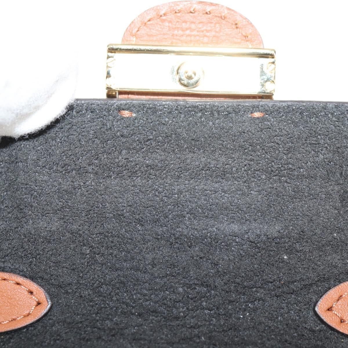 Louis Vuitton Dauphine Chain Wallet Reverse Monogram Canvas Brown Canvas Bag (Pre-Owned)