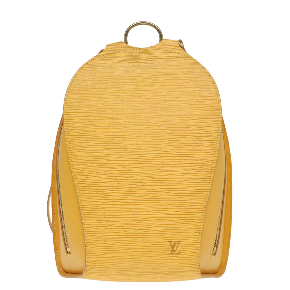 Louis Vuitton Mabillon Backpack Epi Leather Yellow Leather Backpack Bag (Pre-Owned)