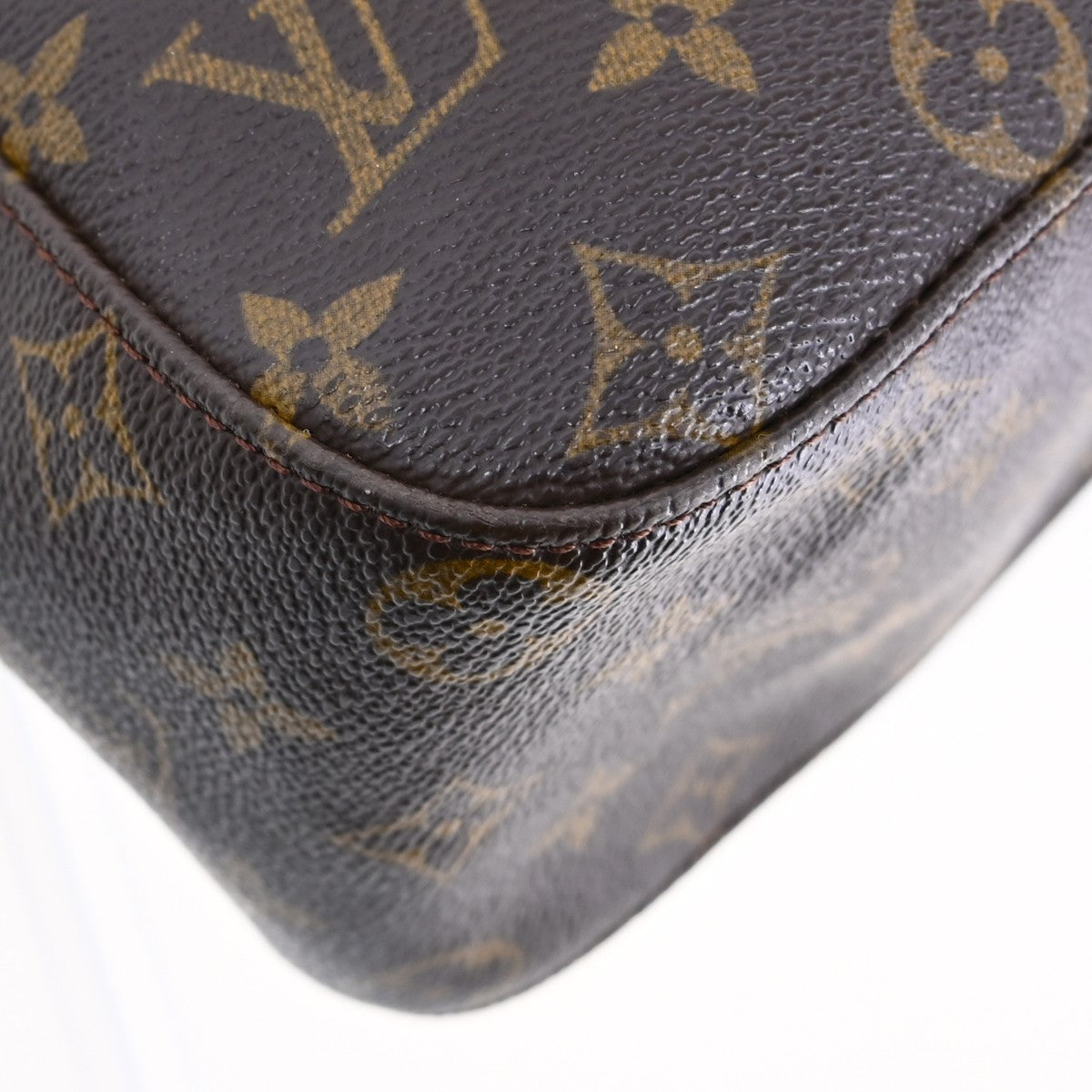 Louis Vuitton Monogram Looping Handbag Monogram Canvas Brown Canvas Shoulder Bag Bag (Pre-Owned)