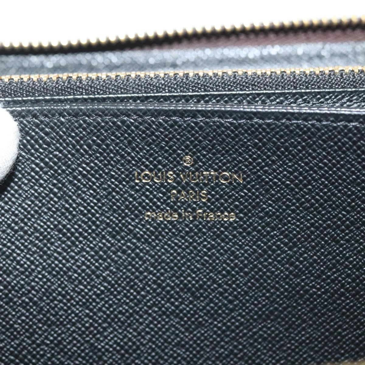 Louis Vuitton Zippy Wallet Canvas Brown Canvas Wallets Accessory (Pre-Owned)