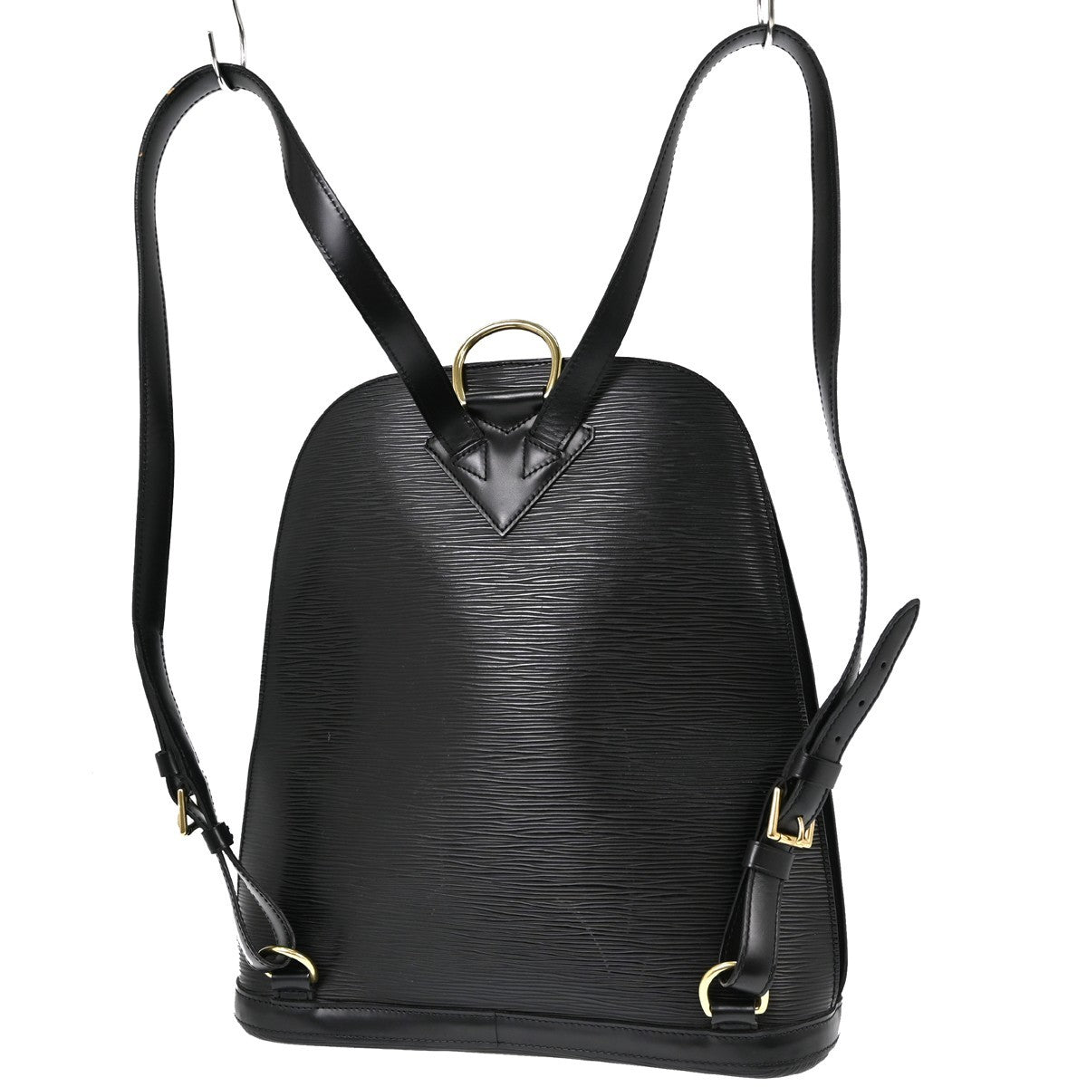Louis Vuitton Gobelins Backpack Epi Leather Black Leather Backpack Bag (Pre-Owned)