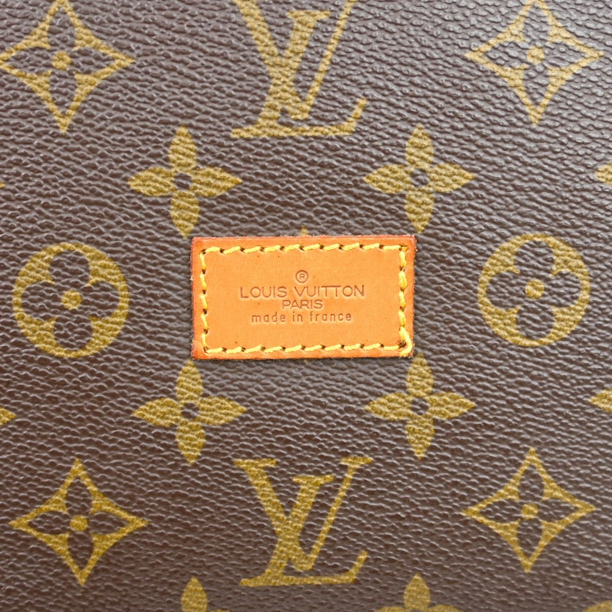 Louis Vuitton Saumur Handbag Monogram Canvas Brown Canvas Shoulder Bag Bag (Pre-Owned)