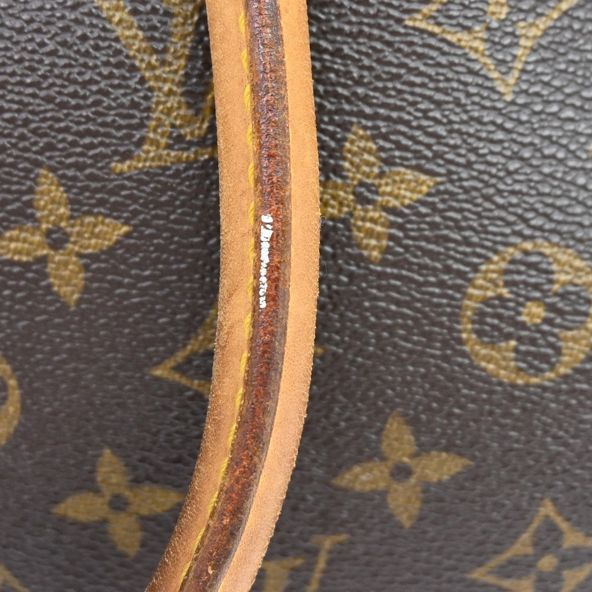 Louis Vuitton Deauville Handbag Monogram Canvas Brown Canvas Handbag (Pre-Owned)