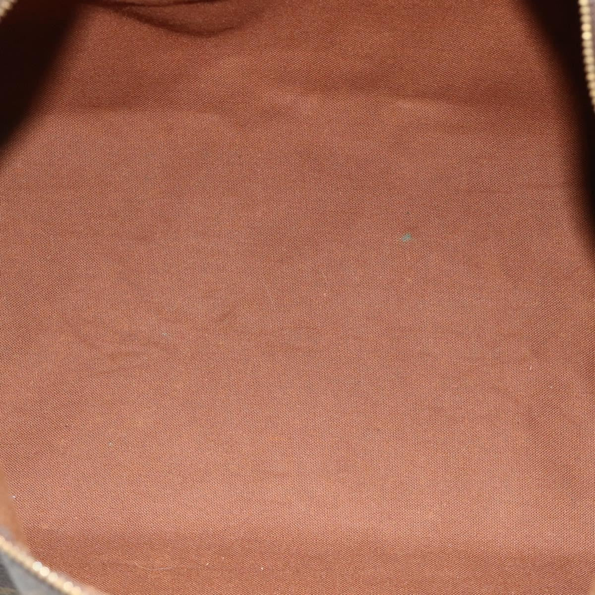 Louis Vuitton Speedy Handbag Monogram Canvas Brown Canvas Handbag (Pre-Owned)