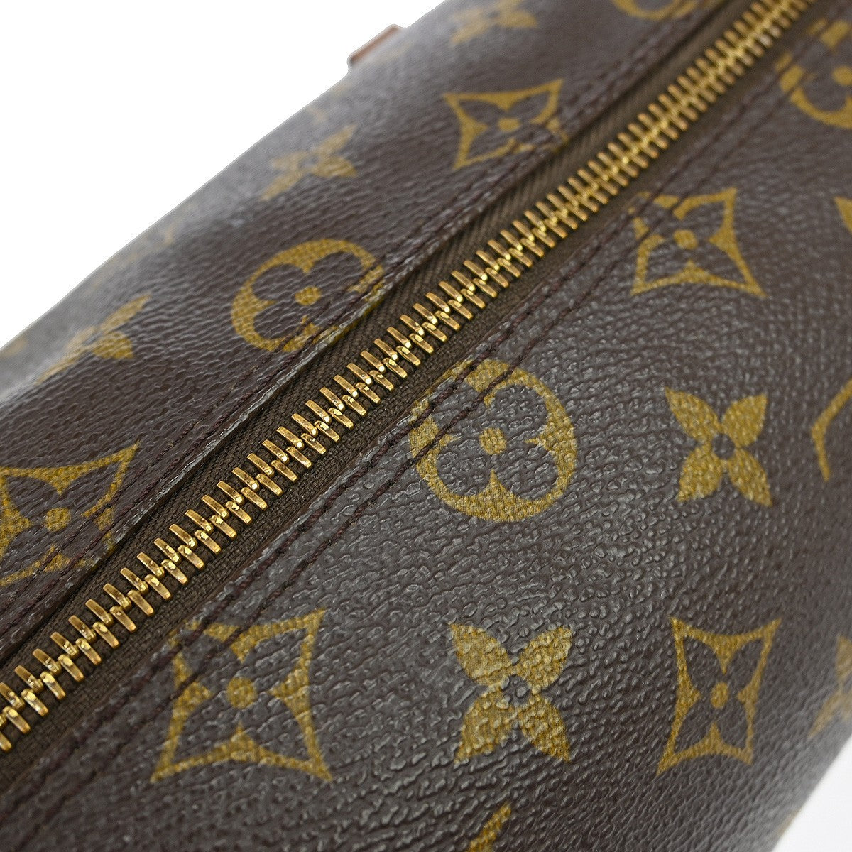 Louis Vuitton Papillon Handbag Monogram Canvas Brown Canvas Handbag (Pre-Owned)