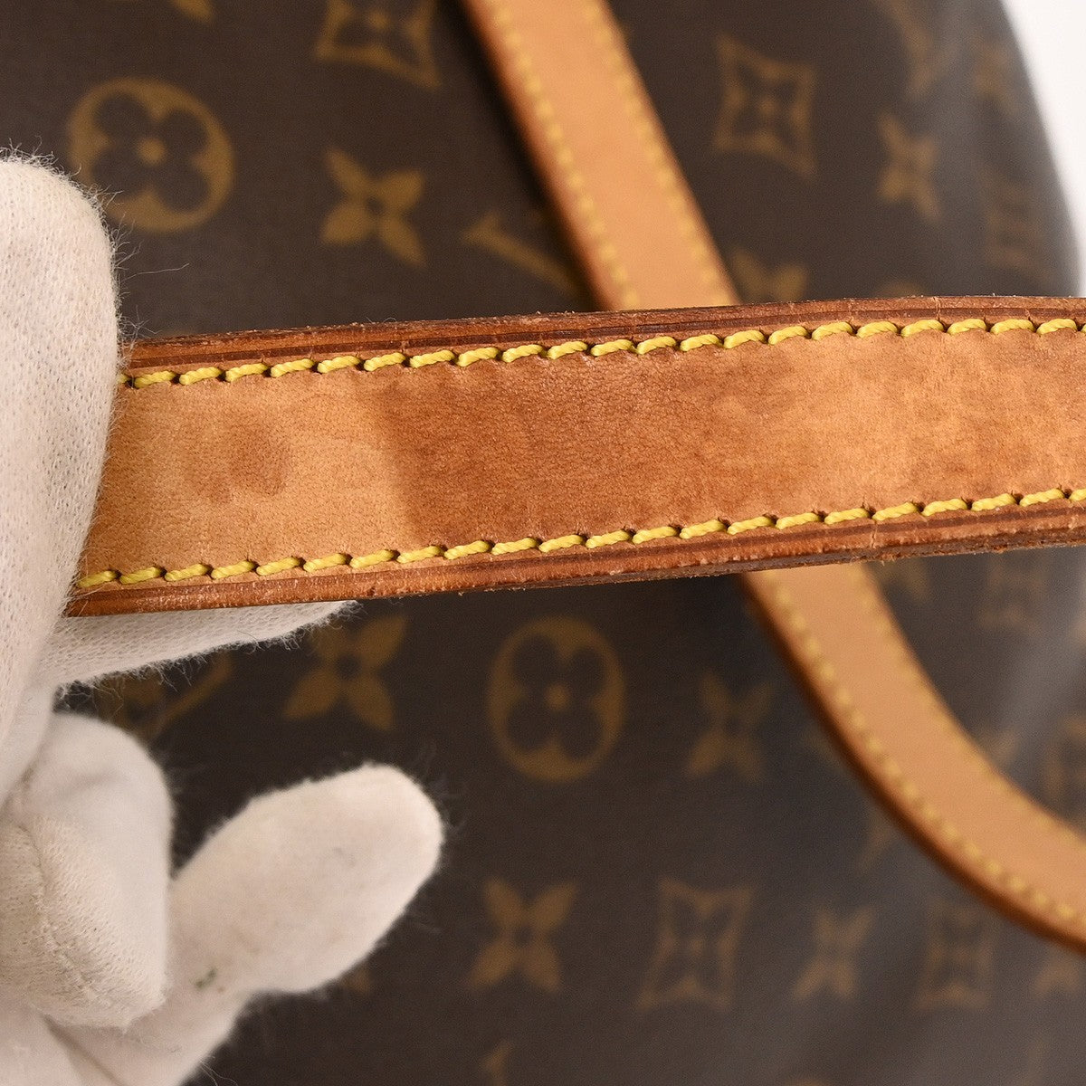 Louis Vuitton Cabas Mezzo Monogram Canvas Brown Canvas Tote Bag Bag (Pre-Owned)