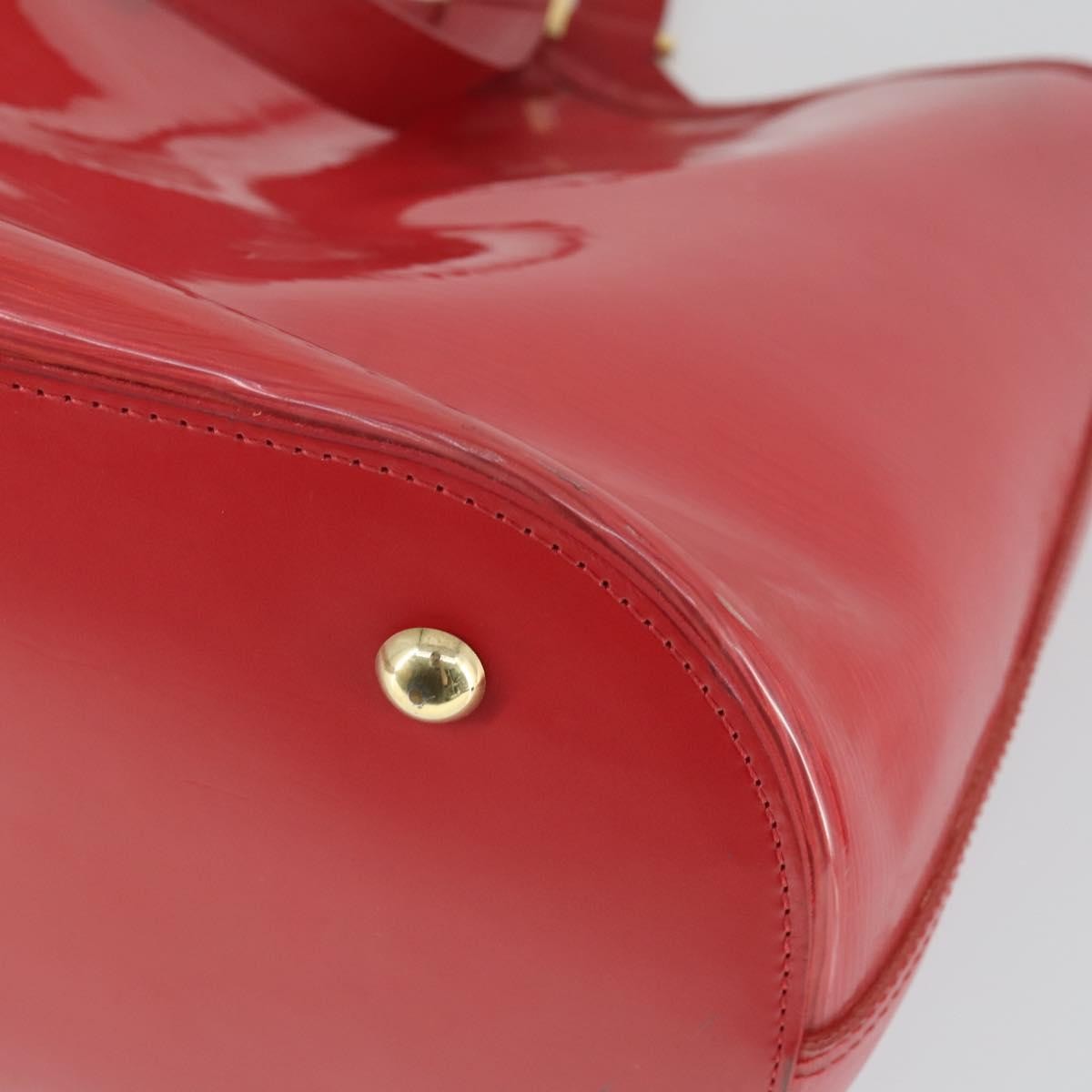 Louis Vuitton Plage Lagoon Bay Handbag Vinyl Epi Leather Red Plastic Tote Bag Bag (Pre-Owned)