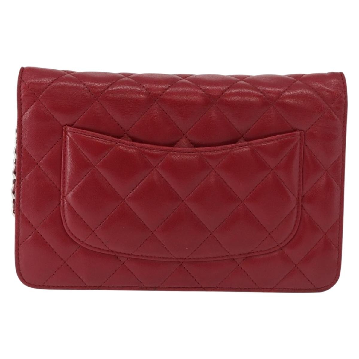 Chanel Wallet On Chain Leather Multicolour Leather Shoulder Bag Bag (Pre-Owned)