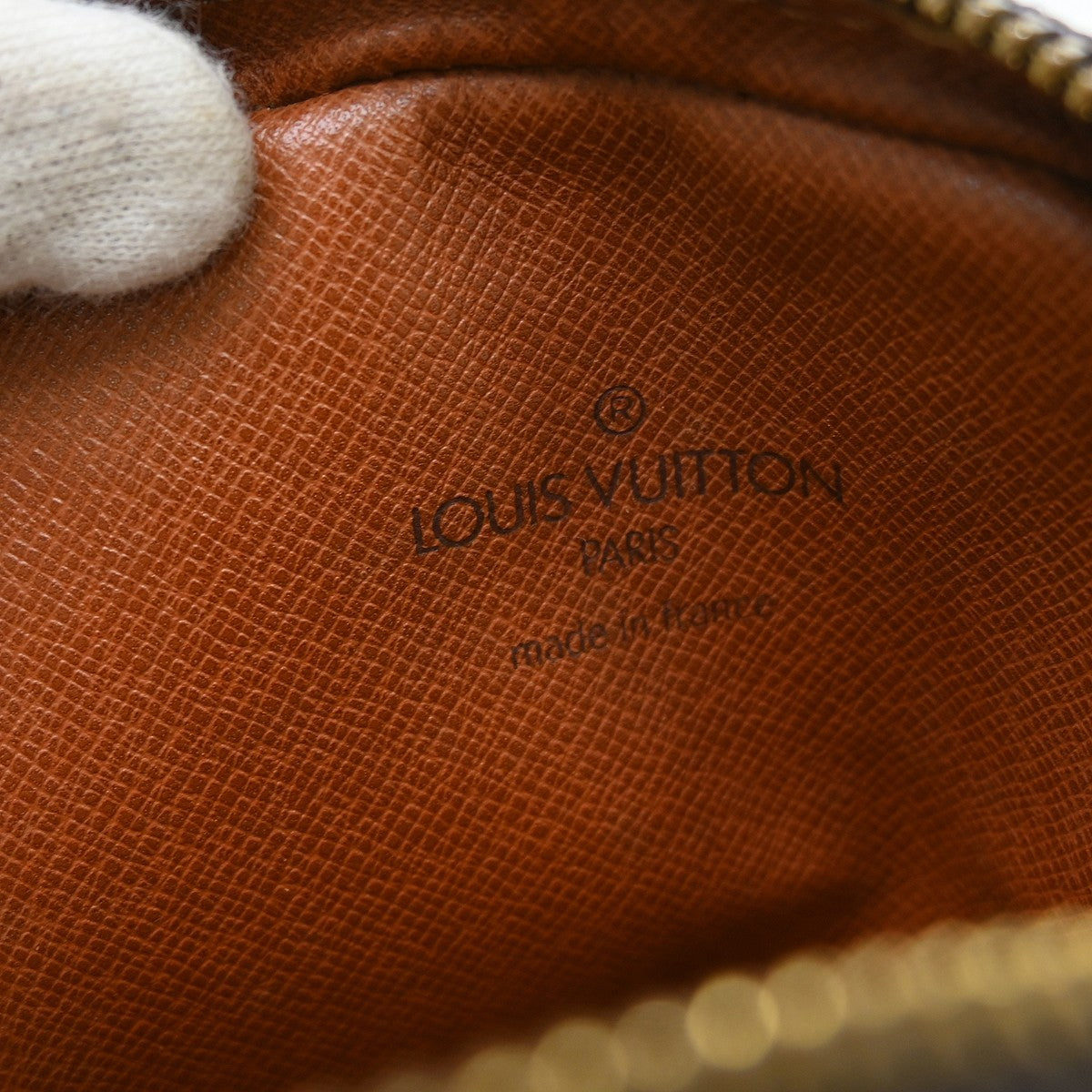 Louis Vuitton Danube Handbag Monogram Canvas Brown Canvas Shoulder Bag Bag (Pre-Owned)