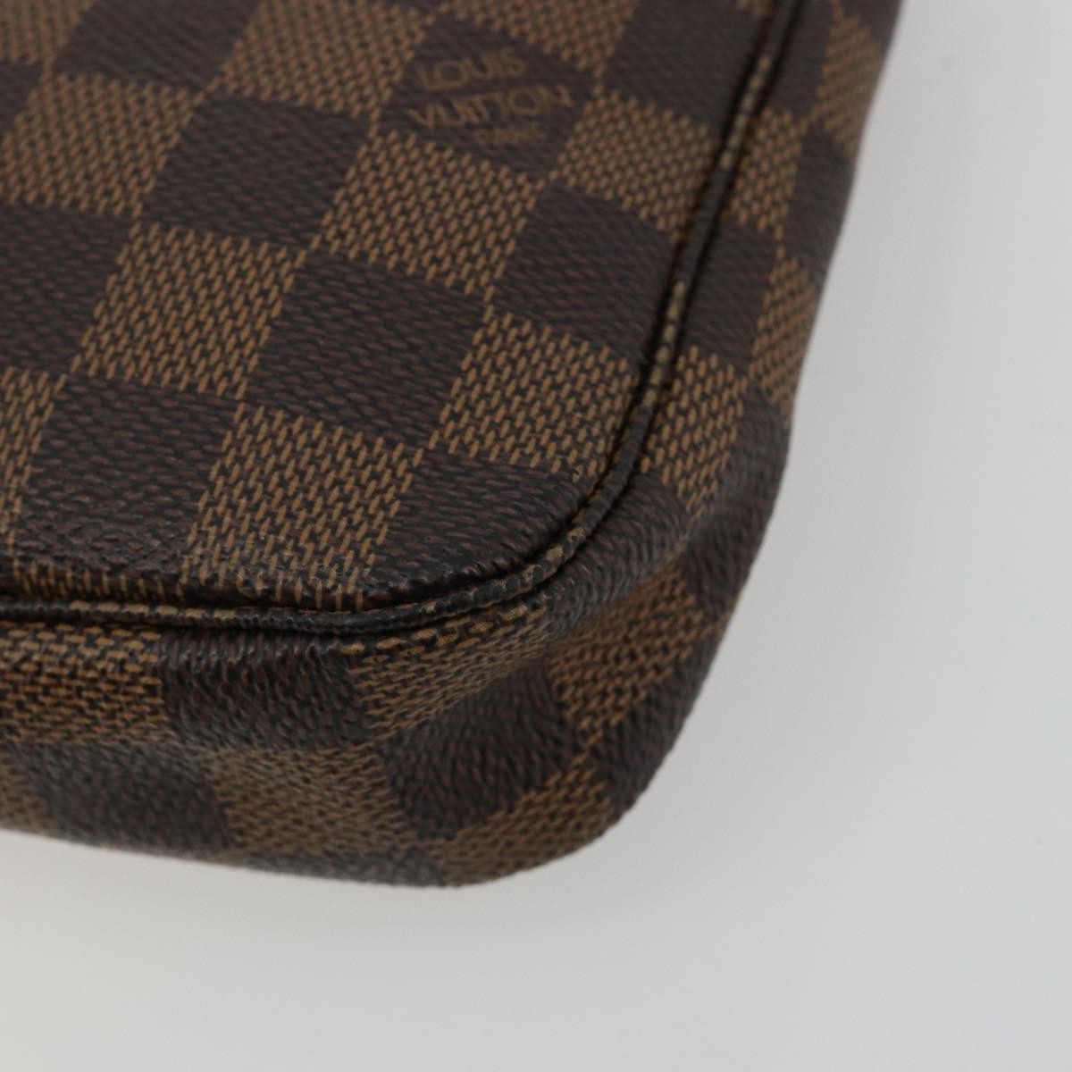 Louis Vuitton Pochette Accessoires Nm Damier Brown Canvas Clutche & Pouche Bag (Pre-Owned)