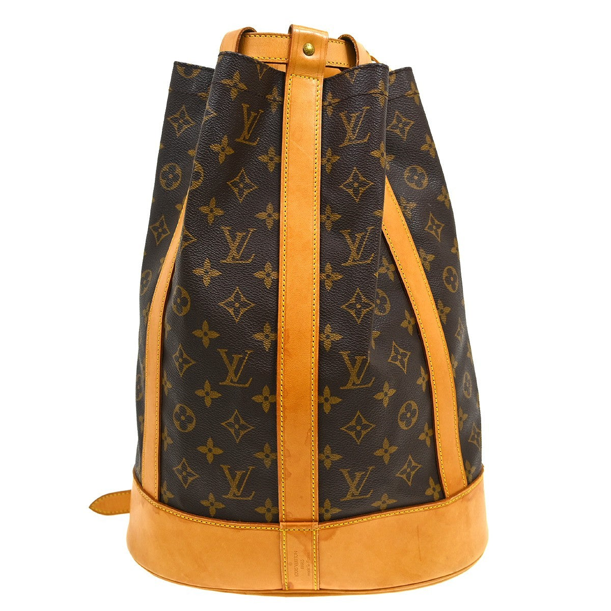 Louis Vuitton Randonnee Backpack Monogram Canvas Brown Canvas Backpack Bag (Pre-Owned)
