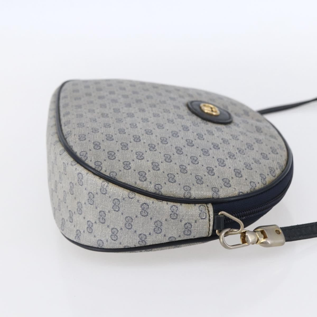 Gucci Micro Gg Supreme Shoulder Bag Gg Canvas Navy Canvas Shoulder Bag Bag (Pre-Owned)