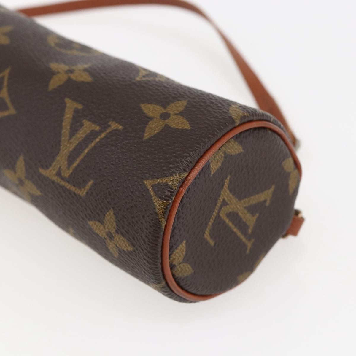 Louis Vuitton Papillon Pochette Monogram Canvas Brown Canvas Clutche & Pouche Bag (Pre-Owned)