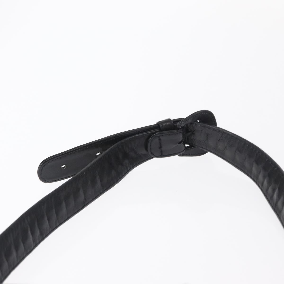 Chanel Chain Envelope Belt Bag Quilted Calfskin Black Leather Clutche & Pouche Bag (Pre-Owned)
