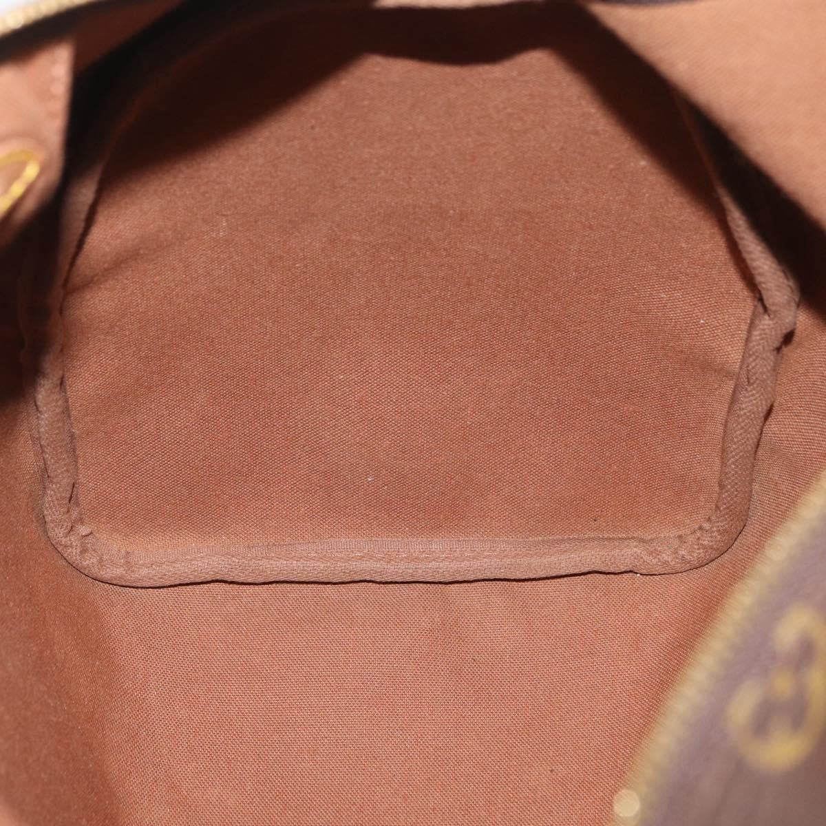 Louis Vuitton Speedy Handbag Monogram Canvas Brown Canvas Handbag (Pre-Owned)