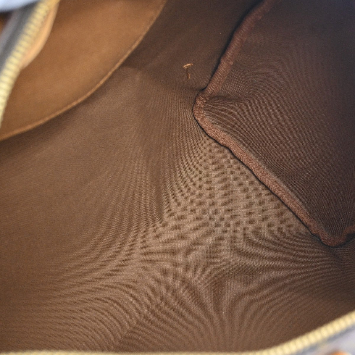 Louis Vuitton Speedy Handbag Monogram Canvas Brown Canvas Handbag (Pre-Owned)