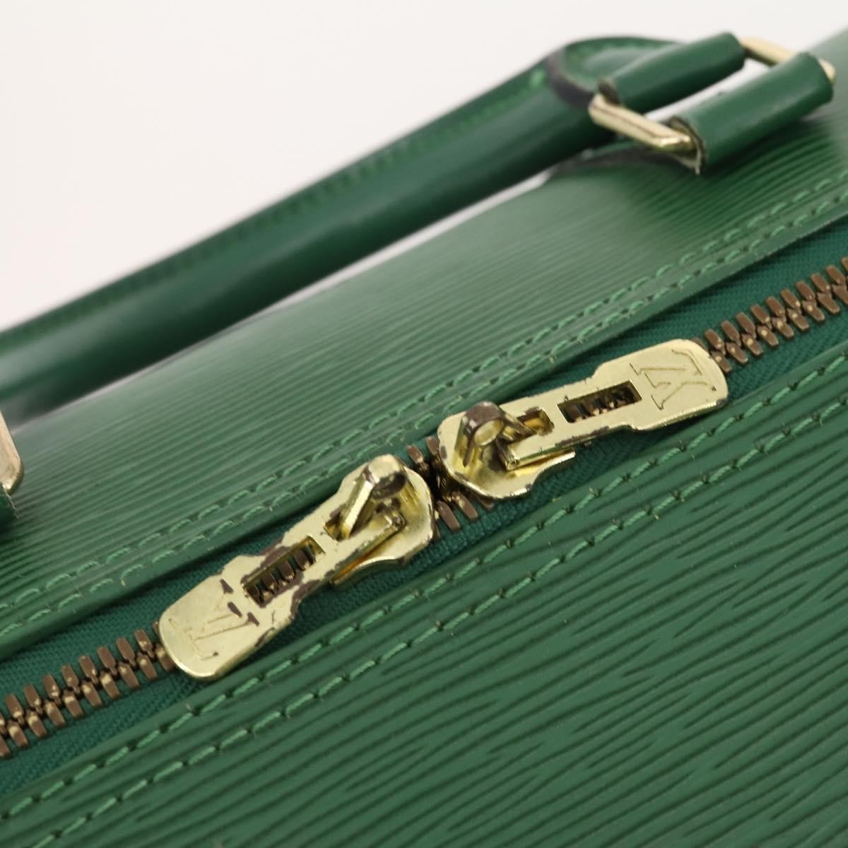 Louis Vuitton Keepall Bag Epi Leather Green Leather Travel Bag Bag (Pre-Owned)