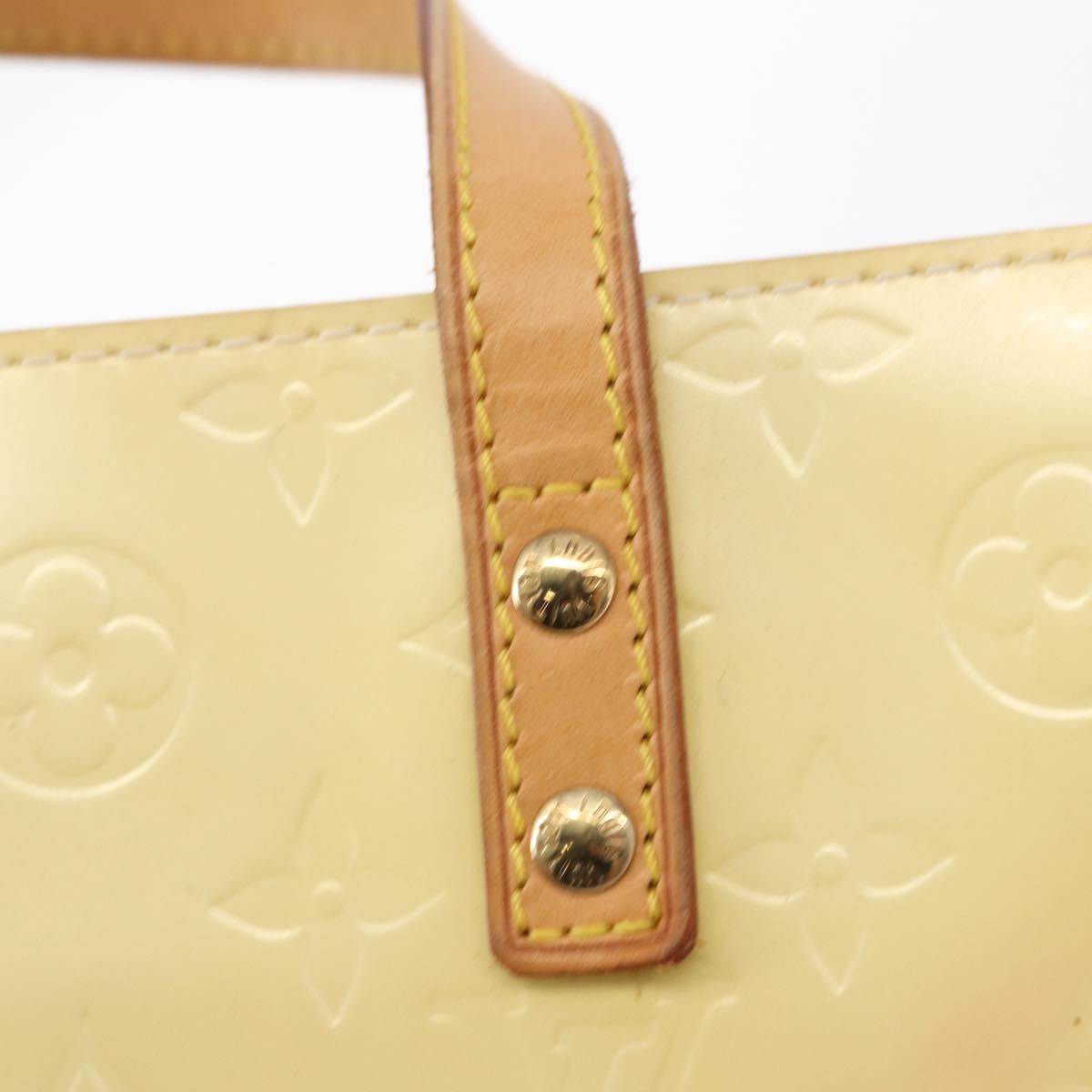 Louis Vuitton Reade Handbag Monogram Vernis Beige Patent_Leather Tote Bag Bag (Pre-Owned)