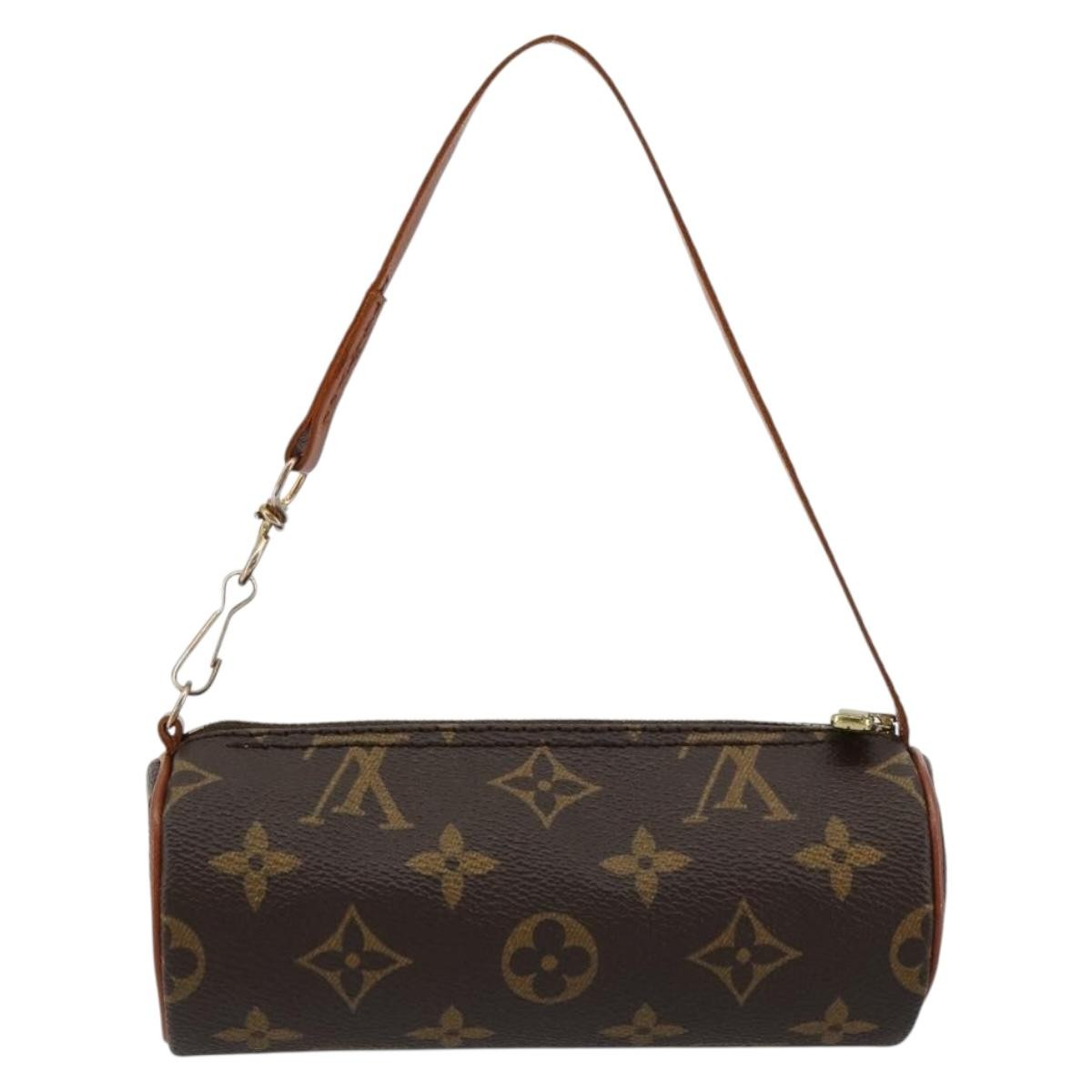Louis Vuitton Papillon Pochette Monogram Canvas Brown Canvas Clutche & Pouche Bag (Pre-Owned)