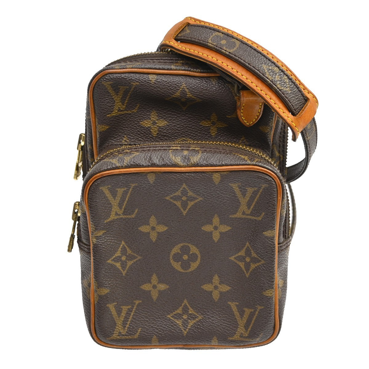 Louis Vuitton Amazone Bag Monogram Canvas Brown Canvas Clutche & Pouche Bag (Pre-Owned)