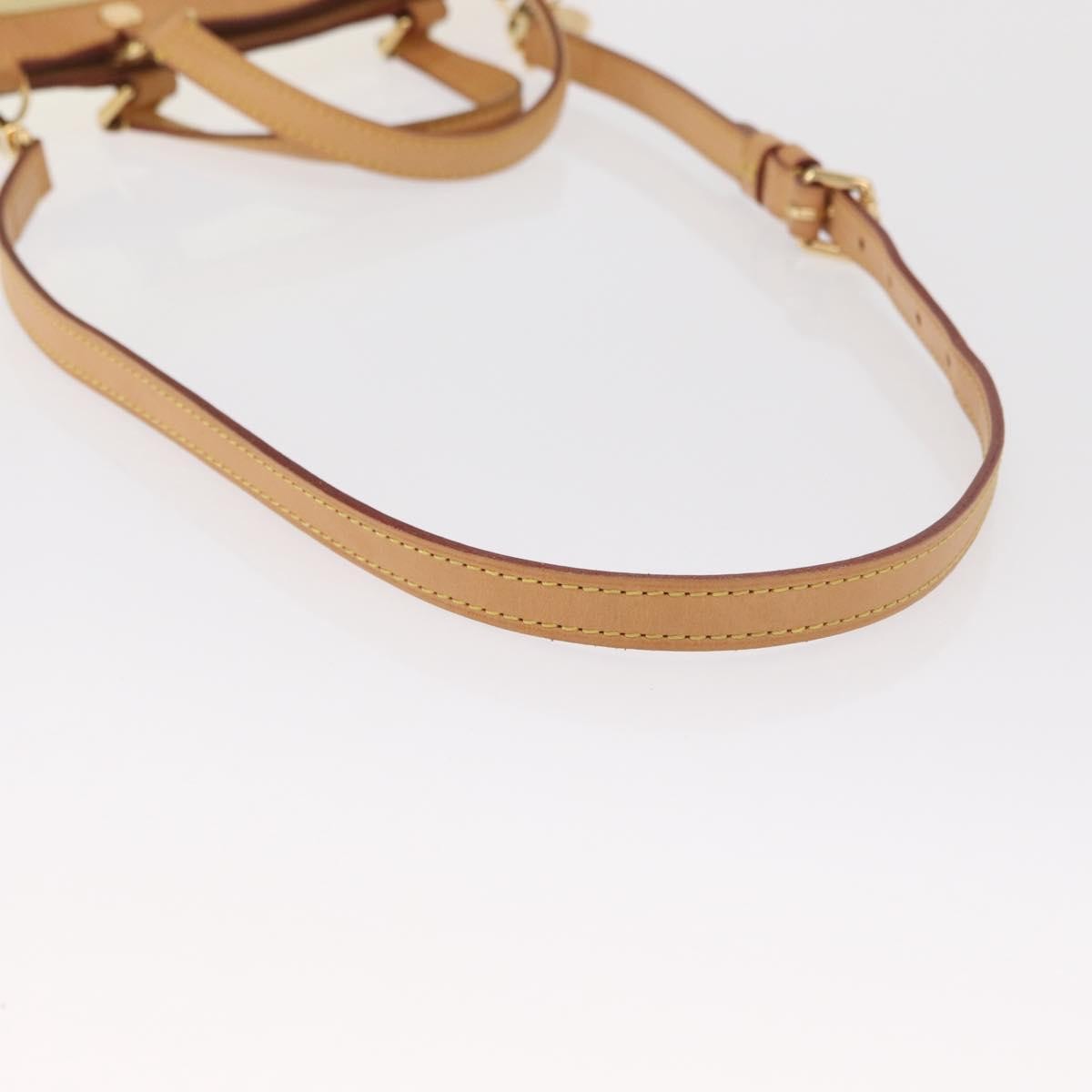 Louis Vuitton Brea Handbag Monogram Vernis Beige Patent_Leather Handbag (Pre-Owned)