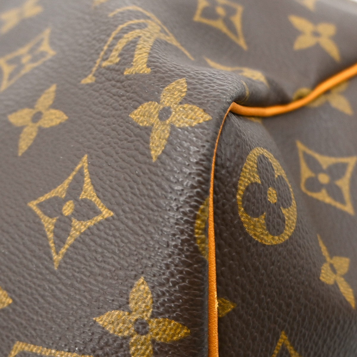 Louis Vuitton Keepall Bag Monogram Canvas Brown Canvas Travel Bag Bag (Pre-Owned)