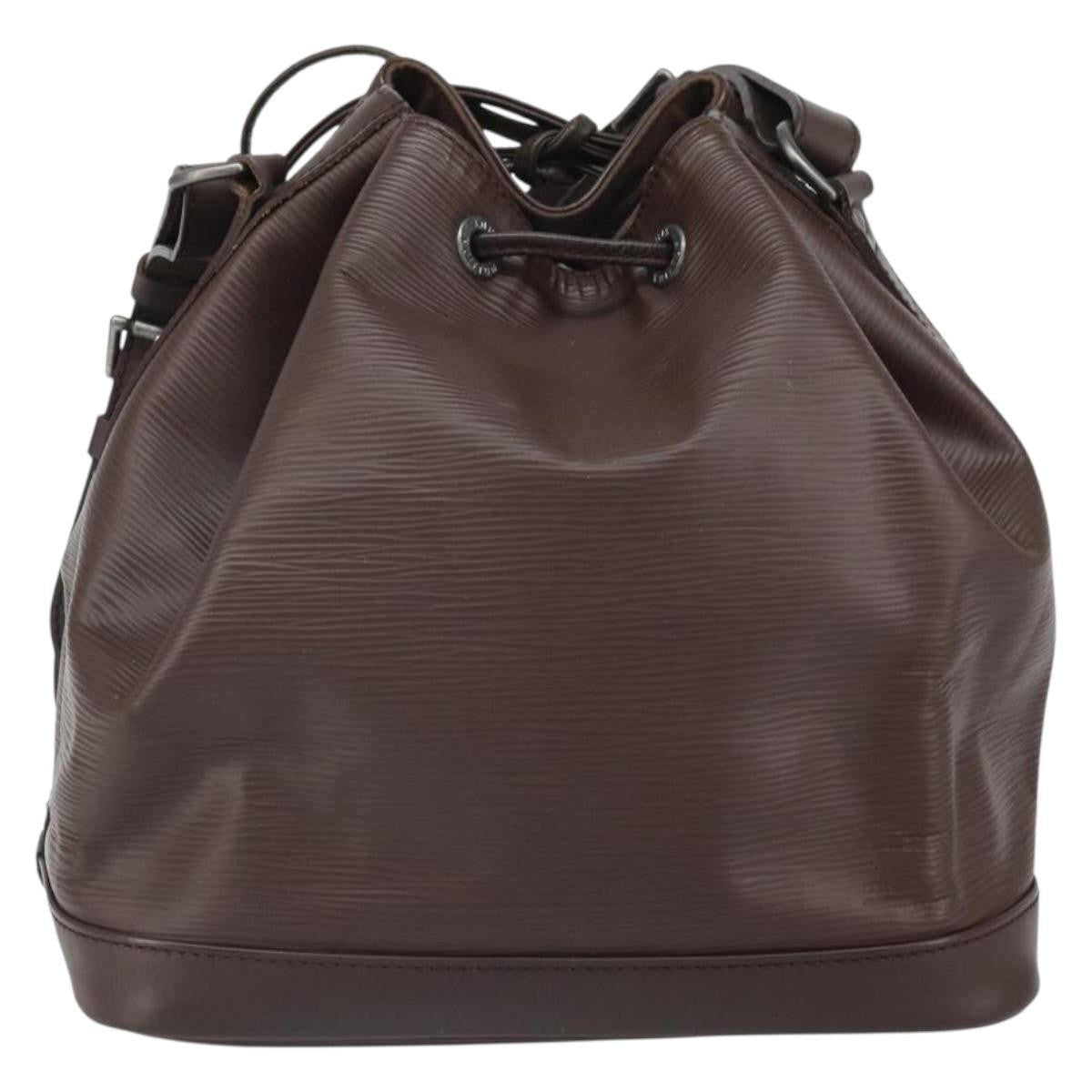 Louis Vuitton Noe Handbag Epi Leather Brown Leather Shoulder Bag Bag (Pre-Owned)