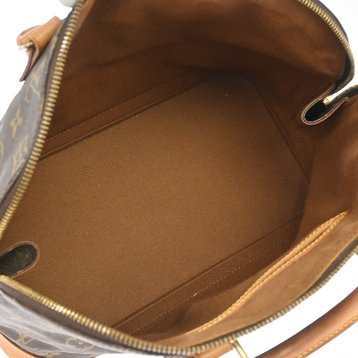 Louis Vuitton Alma Handbag Monogram Canvas Brown Canvas Handbag (Pre-Owned)