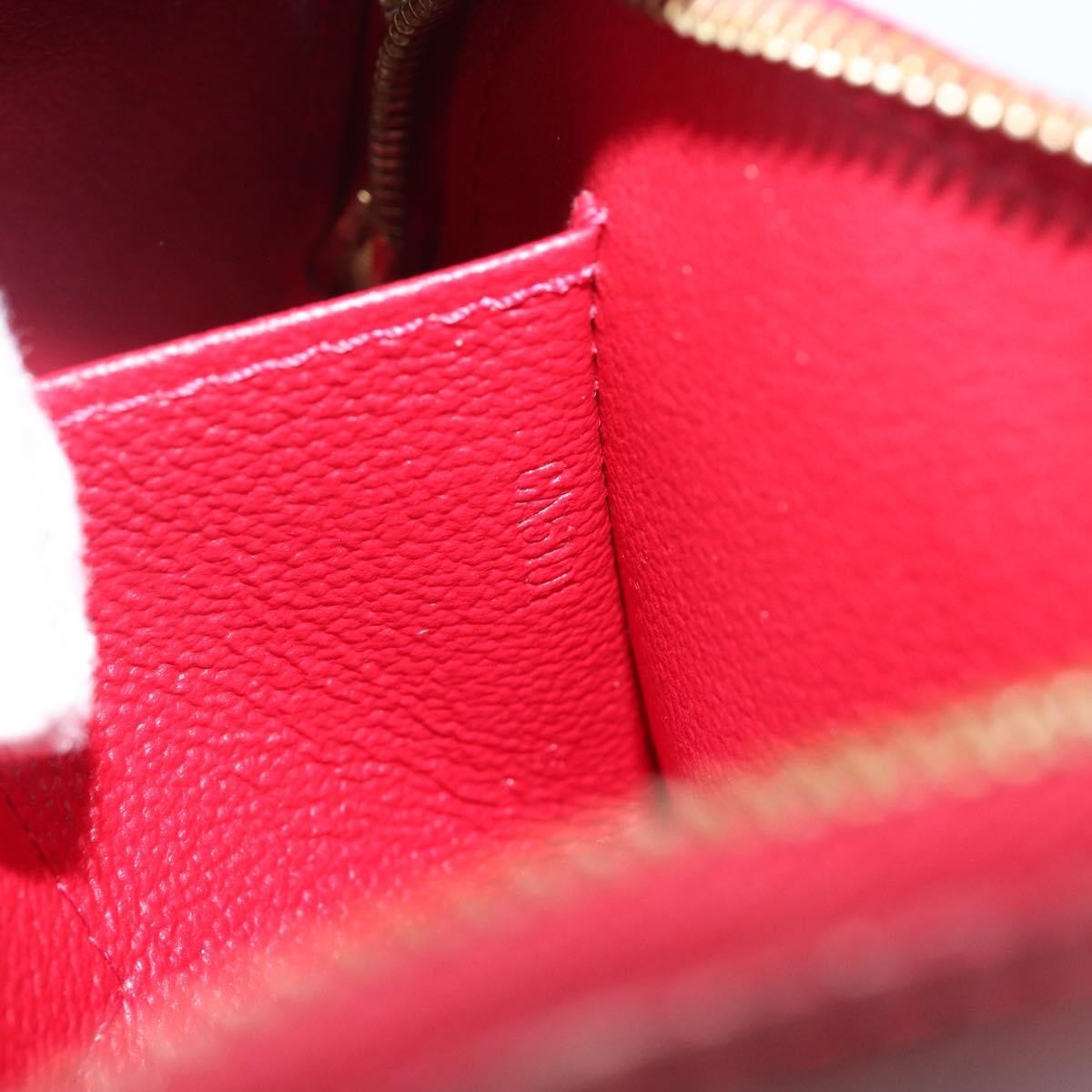 Louis Vuitton Cosmetic Pouch Electric Epi Leather Red Patent_Leather Bag (Pre-Owned)