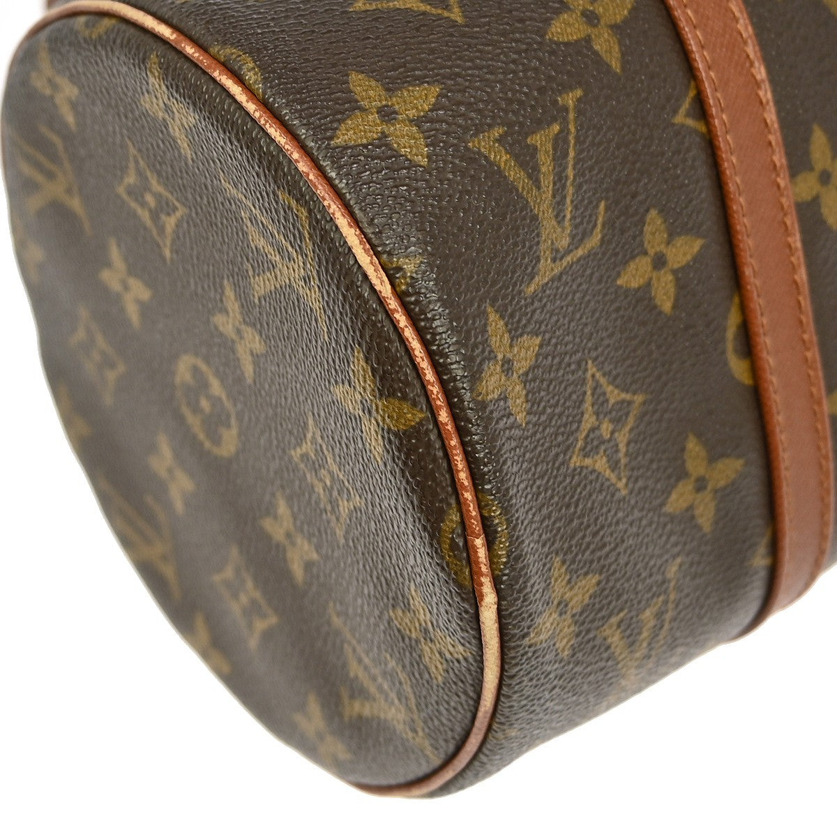 Louis Vuitton Papillon Handbag Monogram Canvas Brown Canvas Handbag (Pre-Owned)