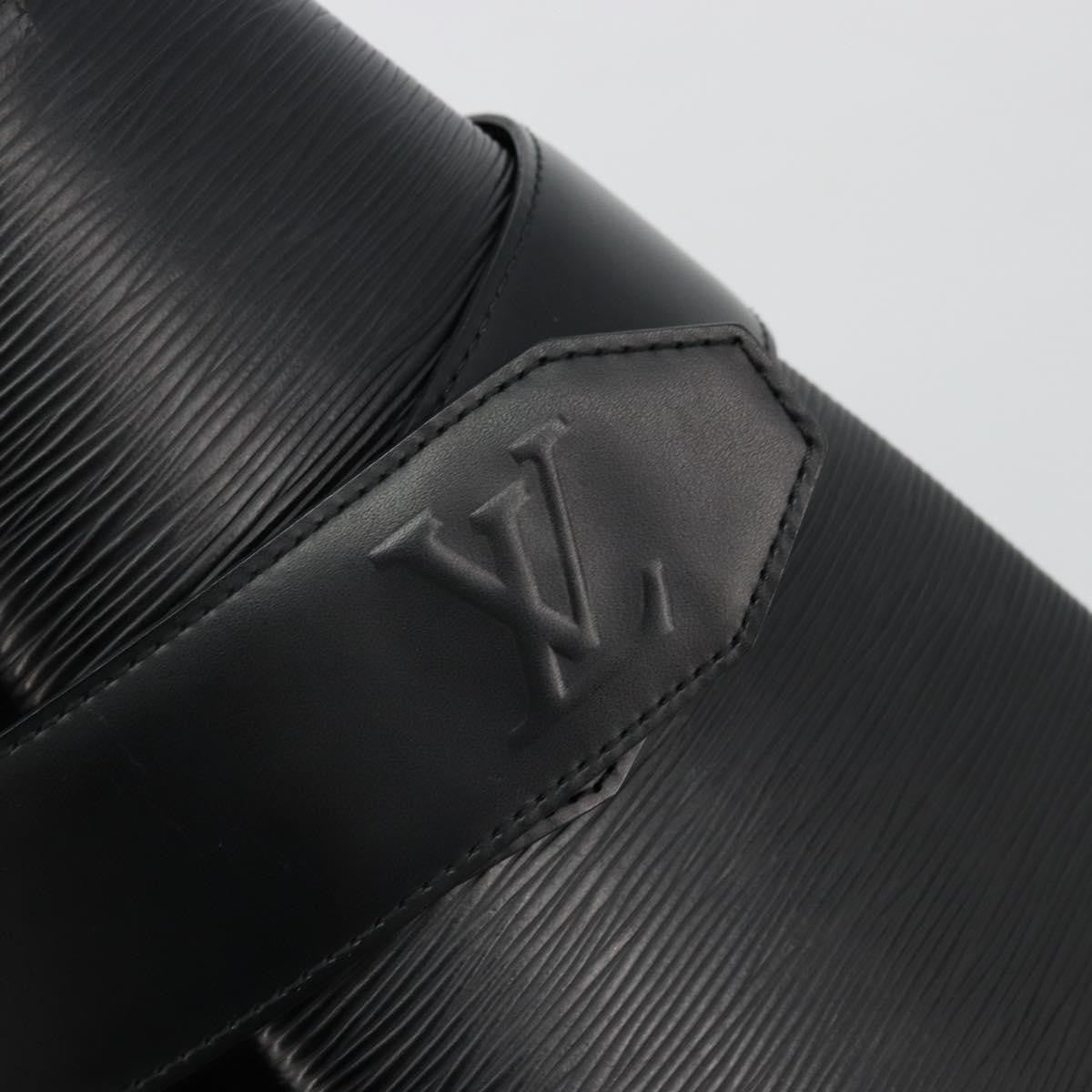Louis Vuitton Vintage Sac D'epaule Handbag Epi Leather Black Leather Shoulder Bag Bag (Pre-Owned)