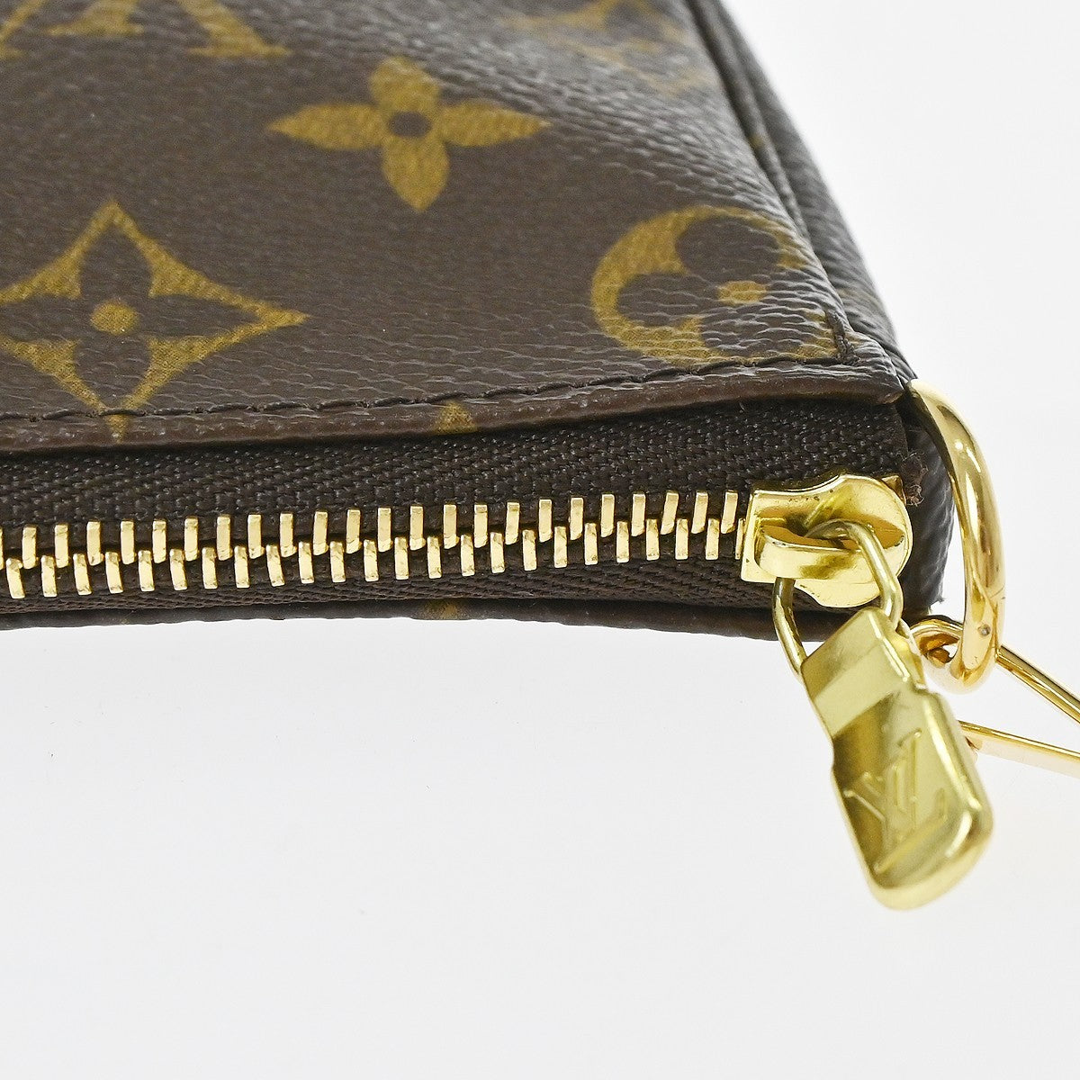 Louis Vuitton Pochette Accessoires Nm Monogram Canvas Brown Canvas Clutche & Pouche Bag (Pre-Owned)