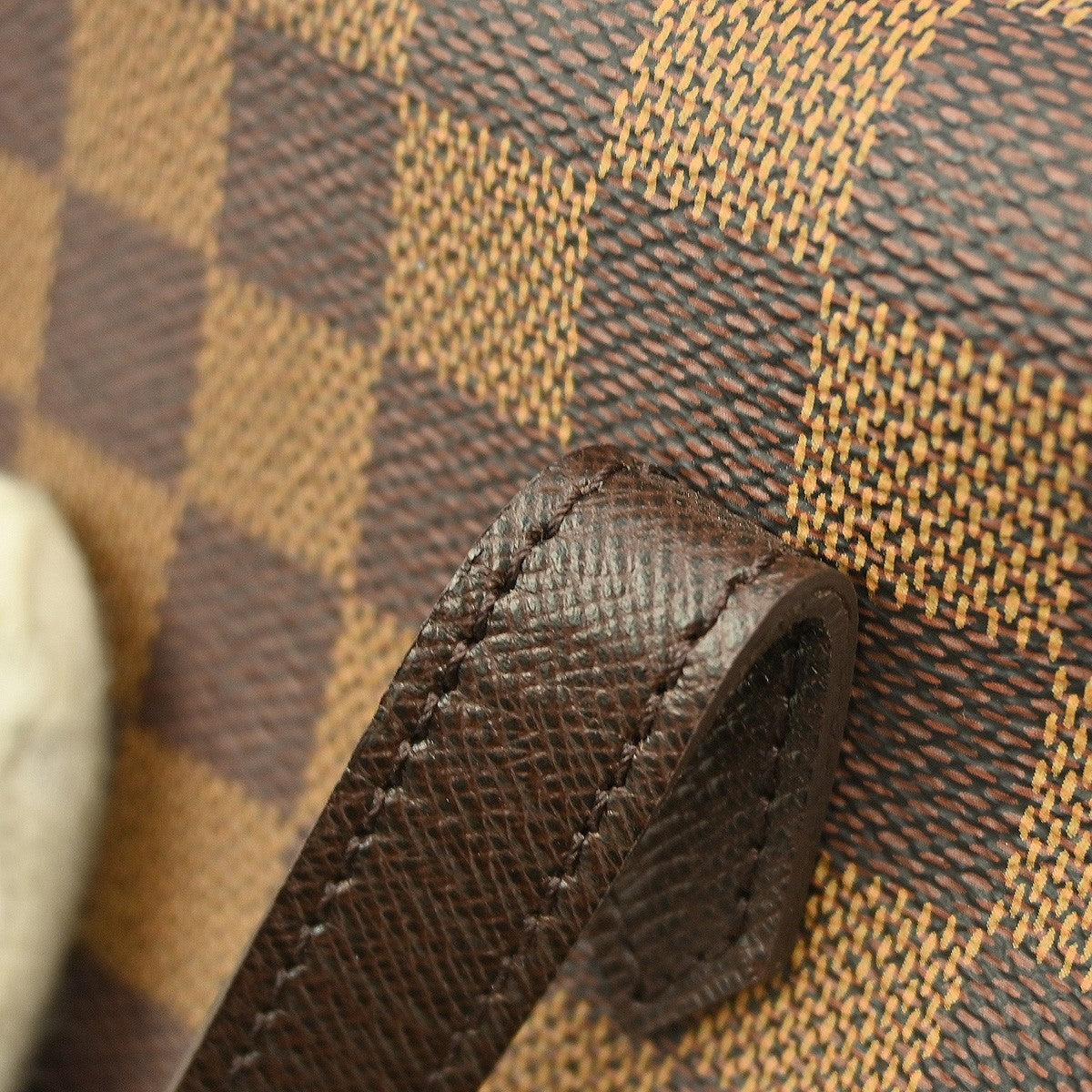 Louis Vuitton Pimlico Handbag Damier Brown Canvas Shoulder Bag Bag (Pre-Owned)