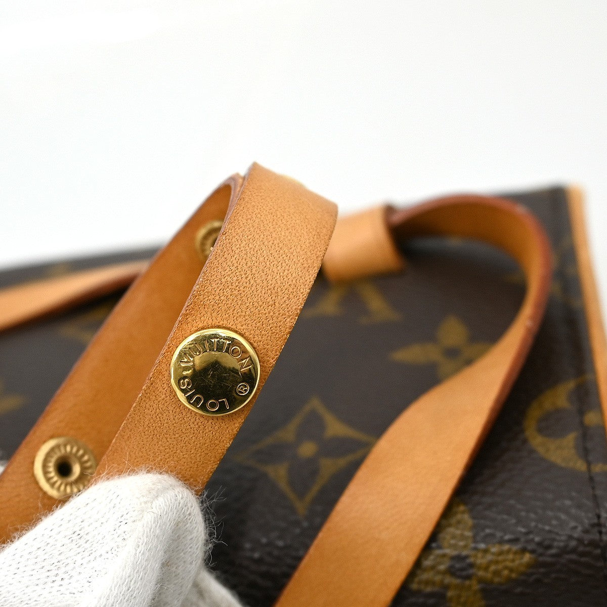 Louis Vuitton Florentine Waist Bag Monogram Canvas Brown Canvas Clutche & Pouche Bag (Pre-Owned)