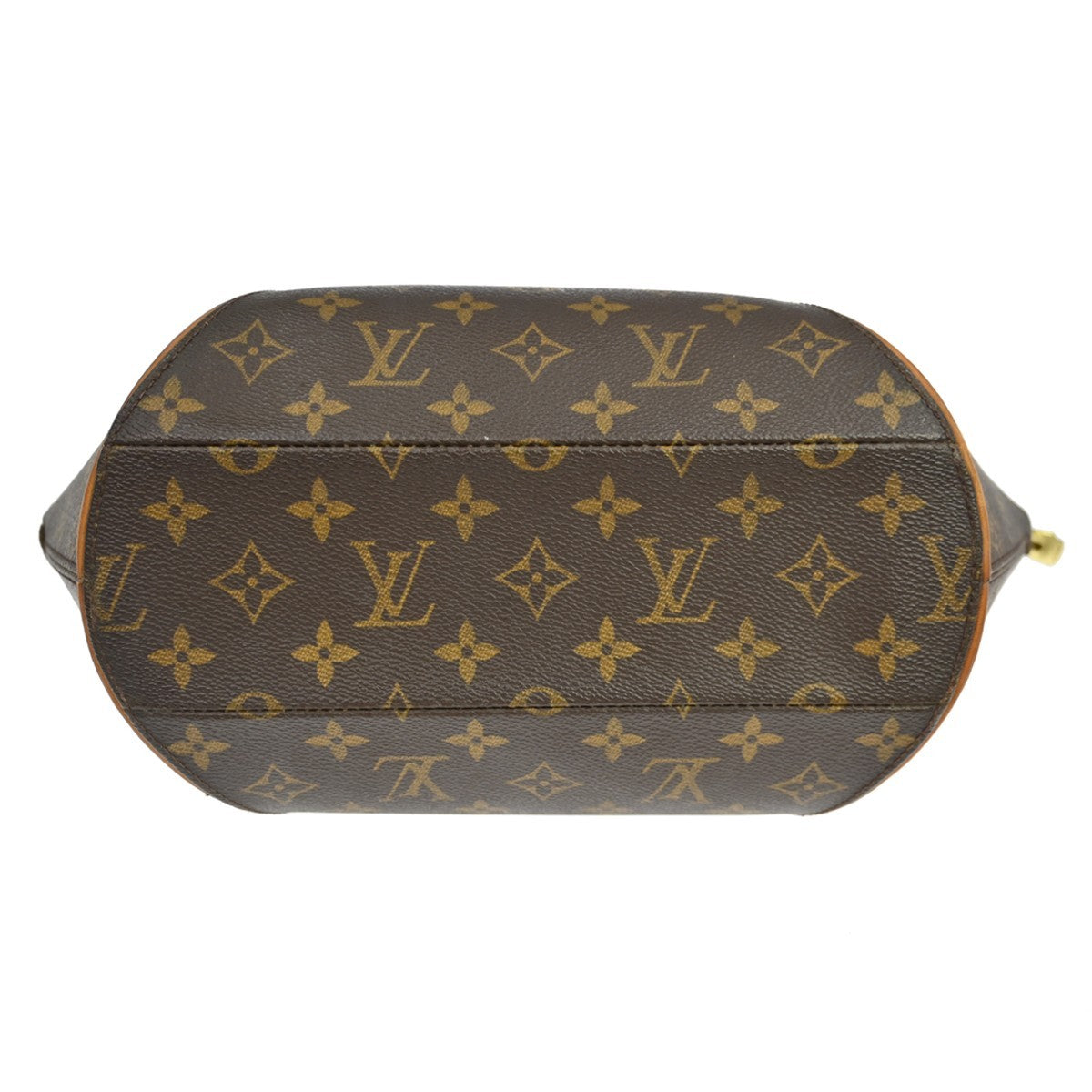 Louis Vuitton Ellipse Bag Monogram Canvas Brown Canvas Handbag (Pre-Owned)