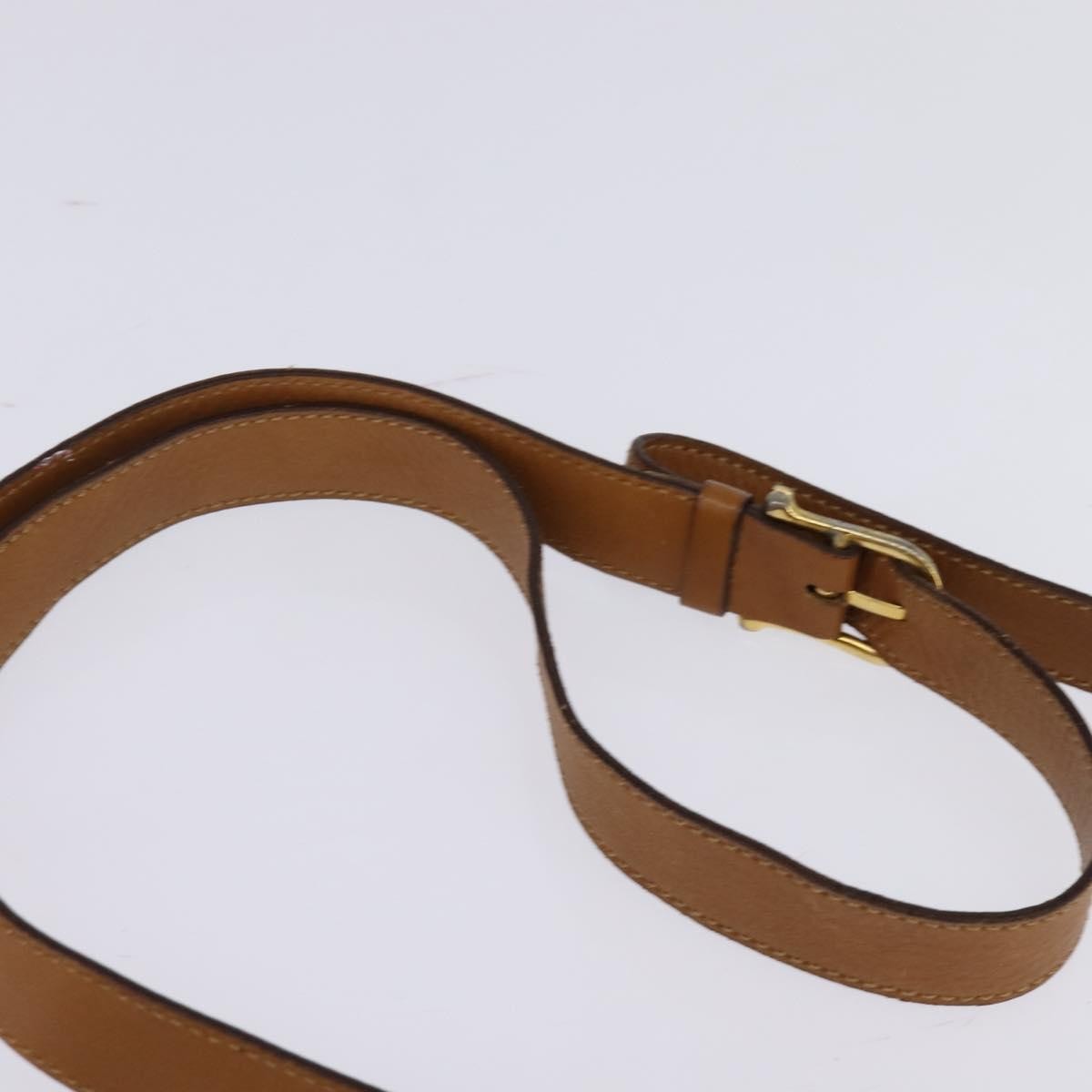 Celine Vintage Macadam Shoulder Bag Canvas And Leather Ecru Canvas Shoulder Bag Bag (Pre-Owned)