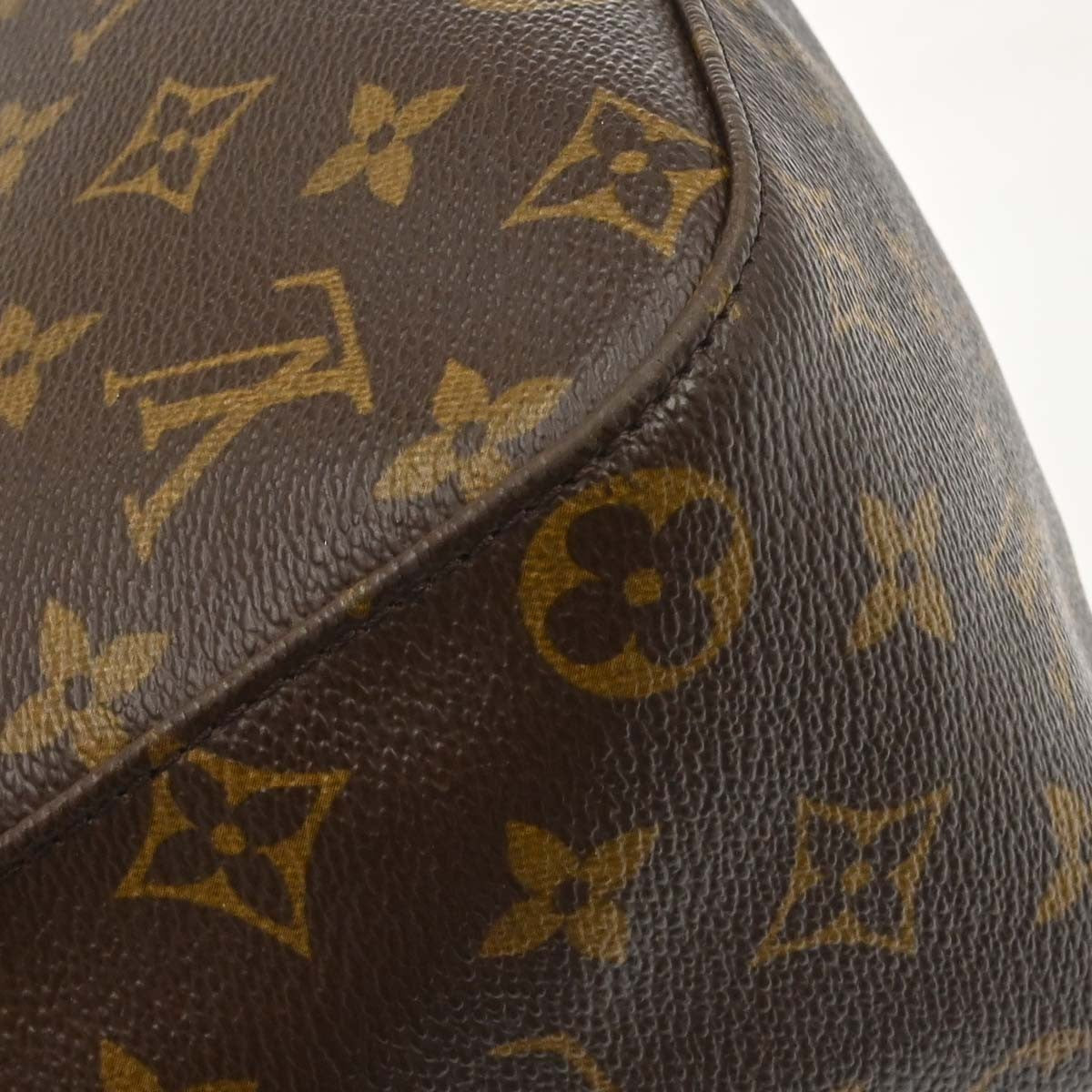 Louis Vuitton Monogram Looping Handbag Monogram Canvas Brown Canvas Shoulder Bag Bag (Pre-Owned)