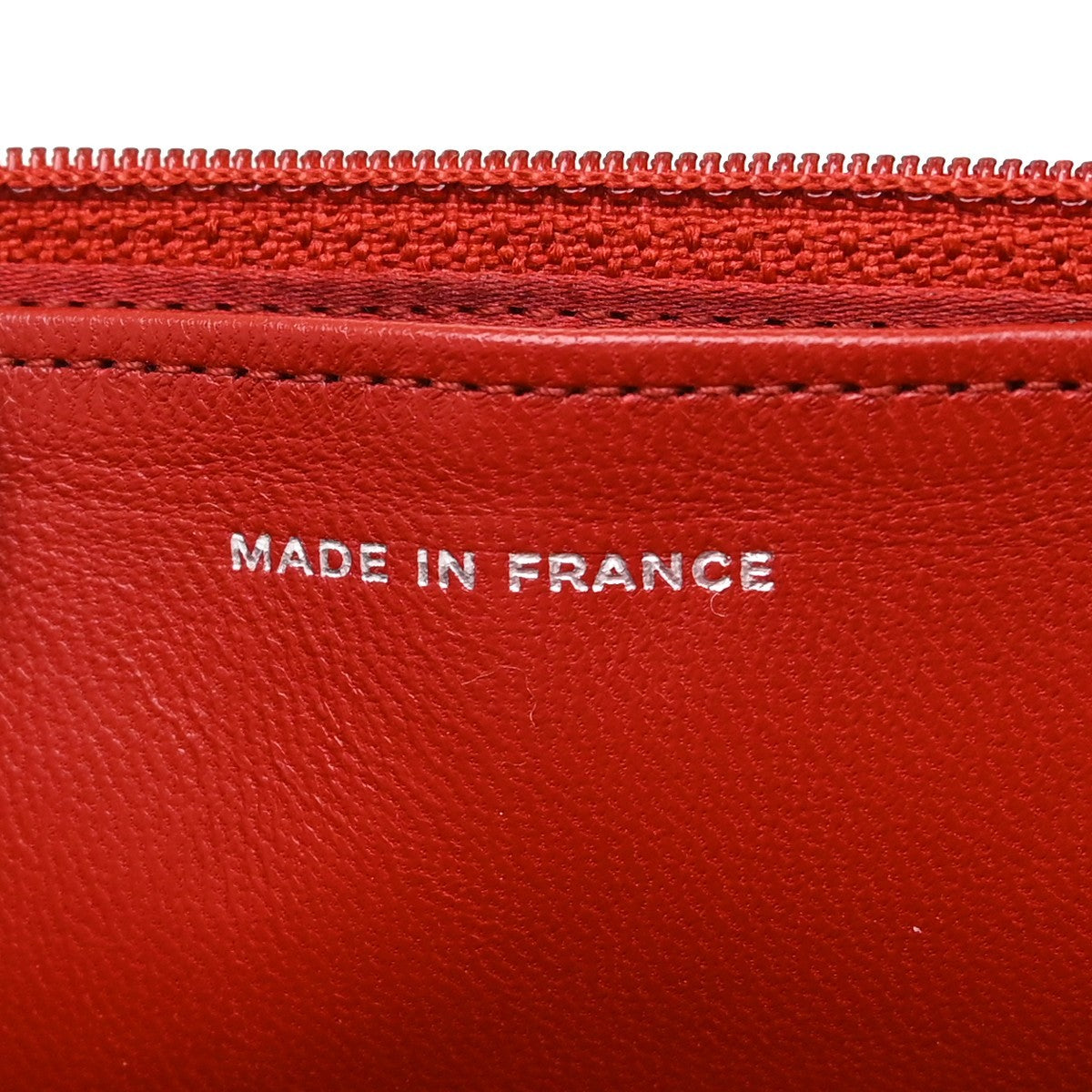 Chanel Wallet On Chain Camellia Lambskin Red Leather Clutche & Pouche Bag (Pre-Owned)