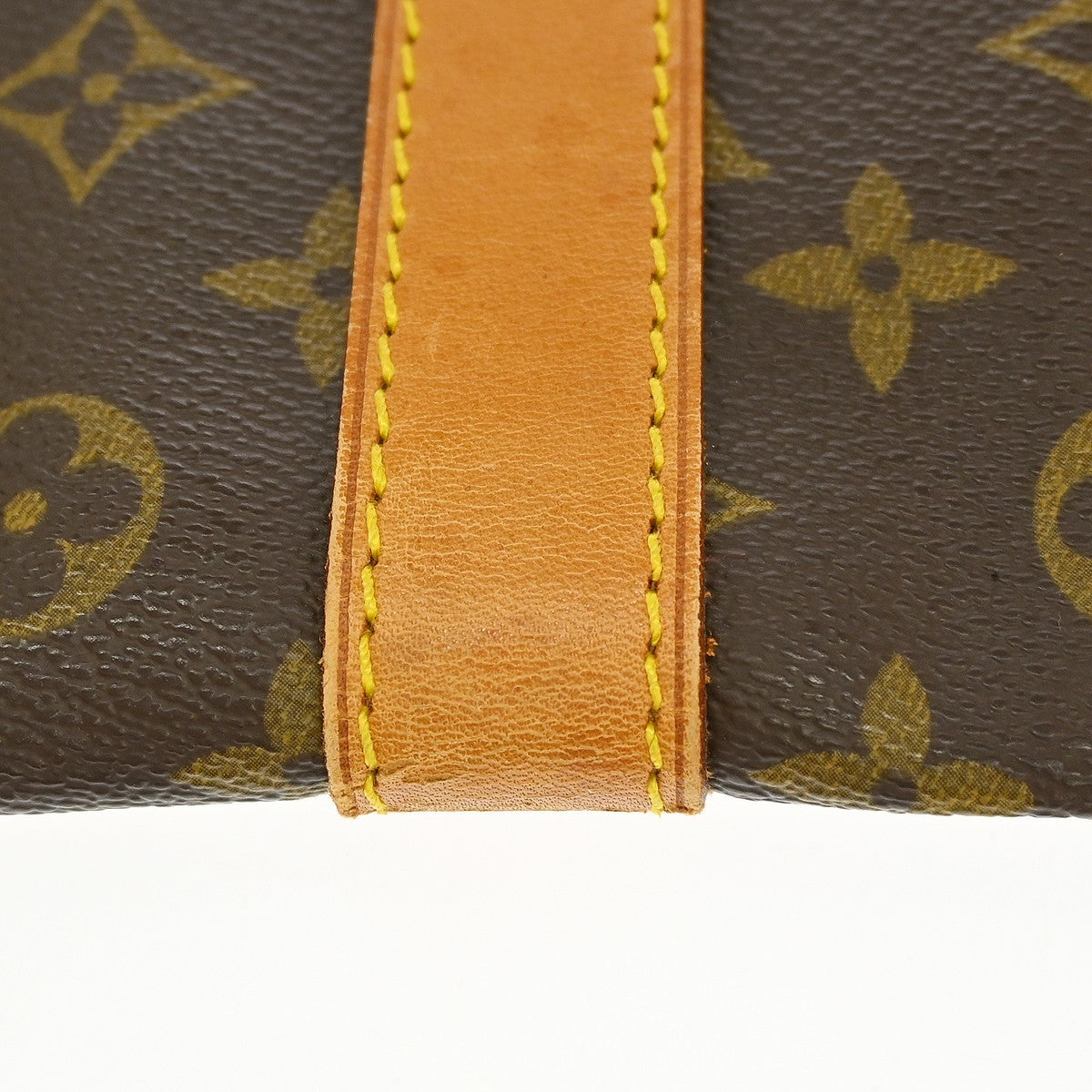 Louis Vuitton Keepall Bag Monogram Canvas Brown Canvas Travel Bag Bag (Pre-Owned)