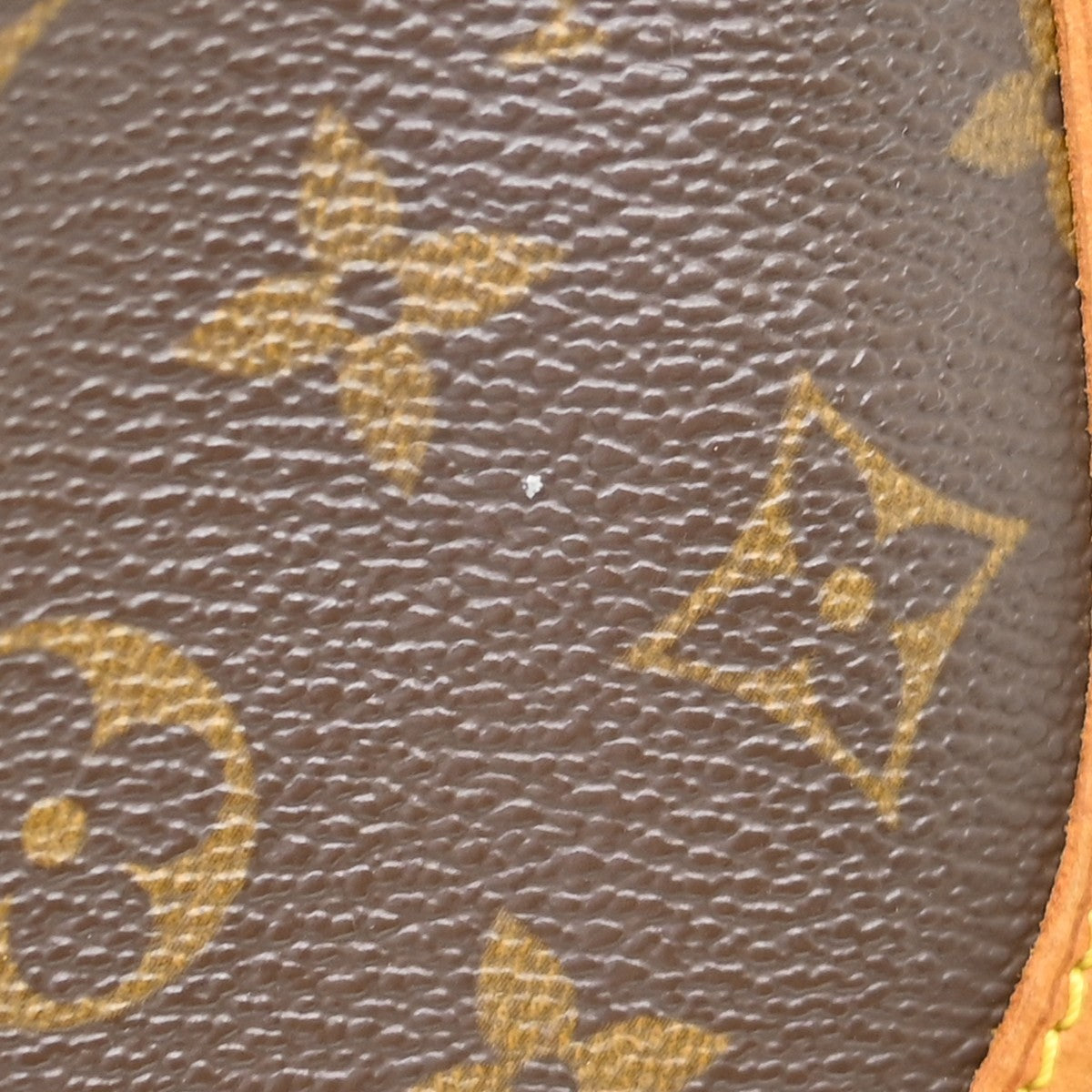 Louis Vuitton Saumur Handbag Monogram Canvas Brown Canvas Shoulder Bag Bag (Pre-Owned)