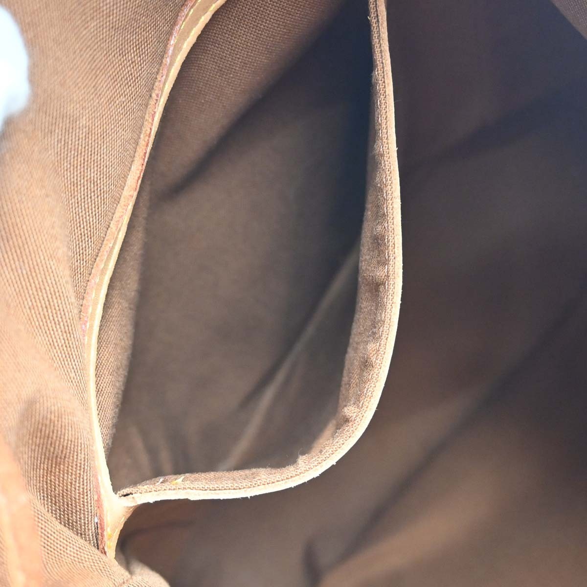 Louis Vuitton Vintage Montsouris Backpack Monogram Canvas Brown Canvas Backpack Bag (Pre-Owned)