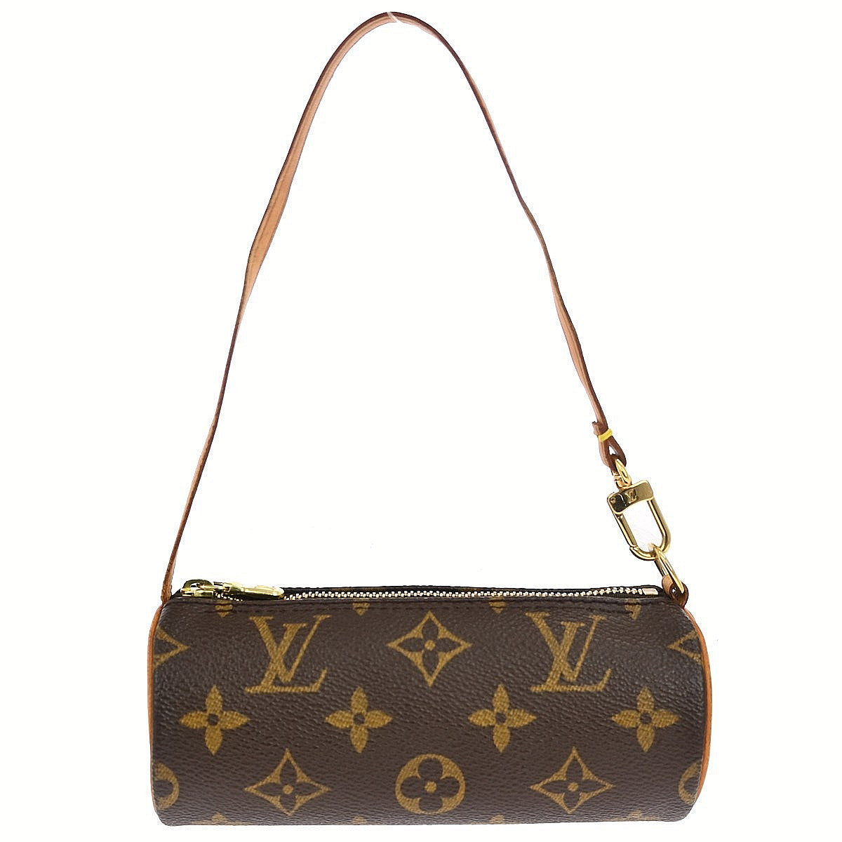 Louis Vuitton Papillon Pochette Monogram Canvas Brown Canvas Clutche & Pouche Bag (Pre-Owned)