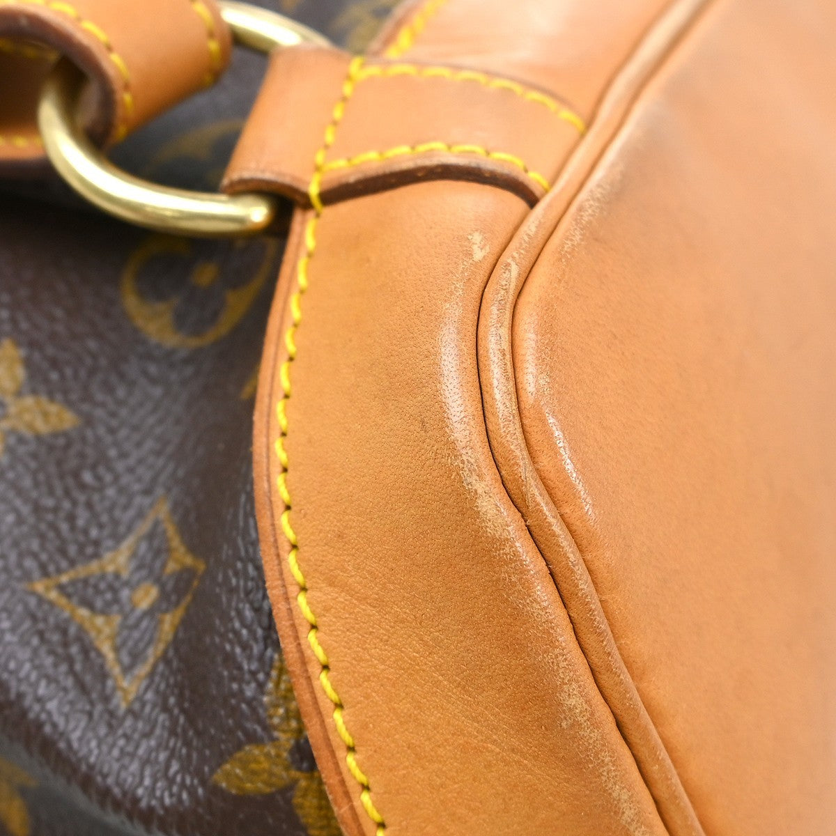 Louis Vuitton Montsouris Backpack Monogram Canvas Brown Canvas Backpack Bag (Pre-Owned)