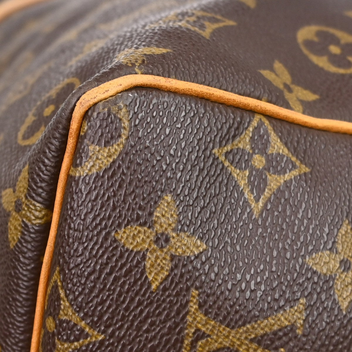 Louis Vuitton Keepall Bag Monogram Canvas Brown Canvas Travel Bag Bag (Pre-Owned)