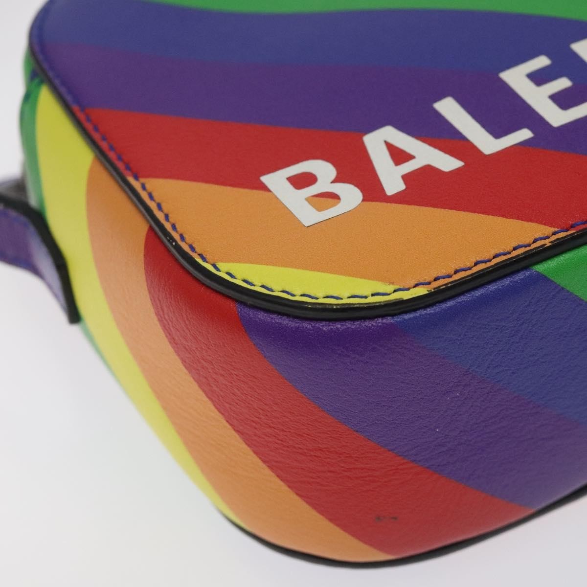 Balenciaga Everyday Camera Bag Printed Leather Multicolour Leather Shoulder Bag Bag (Pre-Owned)