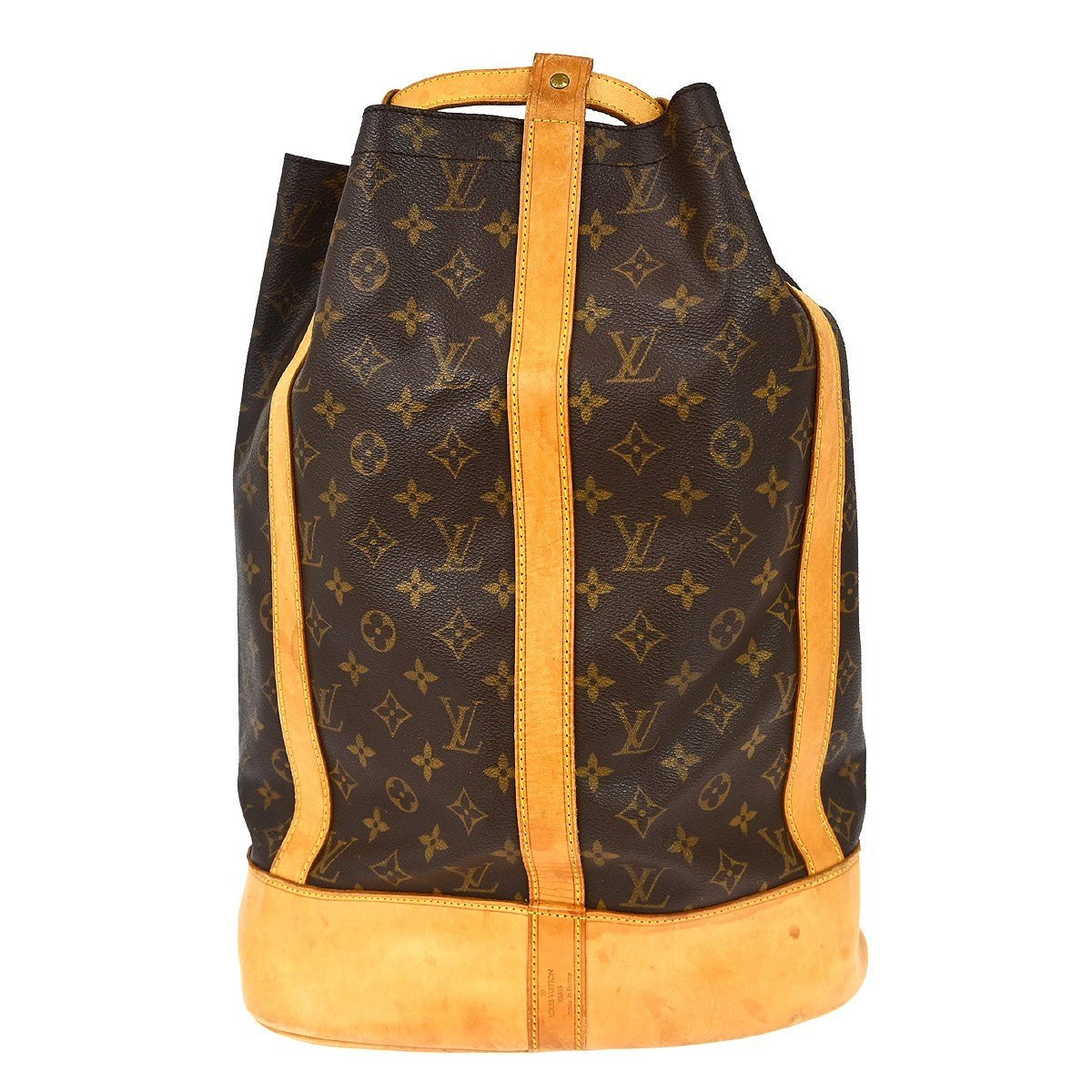 Louis Vuitton Randonnee Backpack Monogram Canvas Brown Canvas Backpack Bag (Pre-Owned)