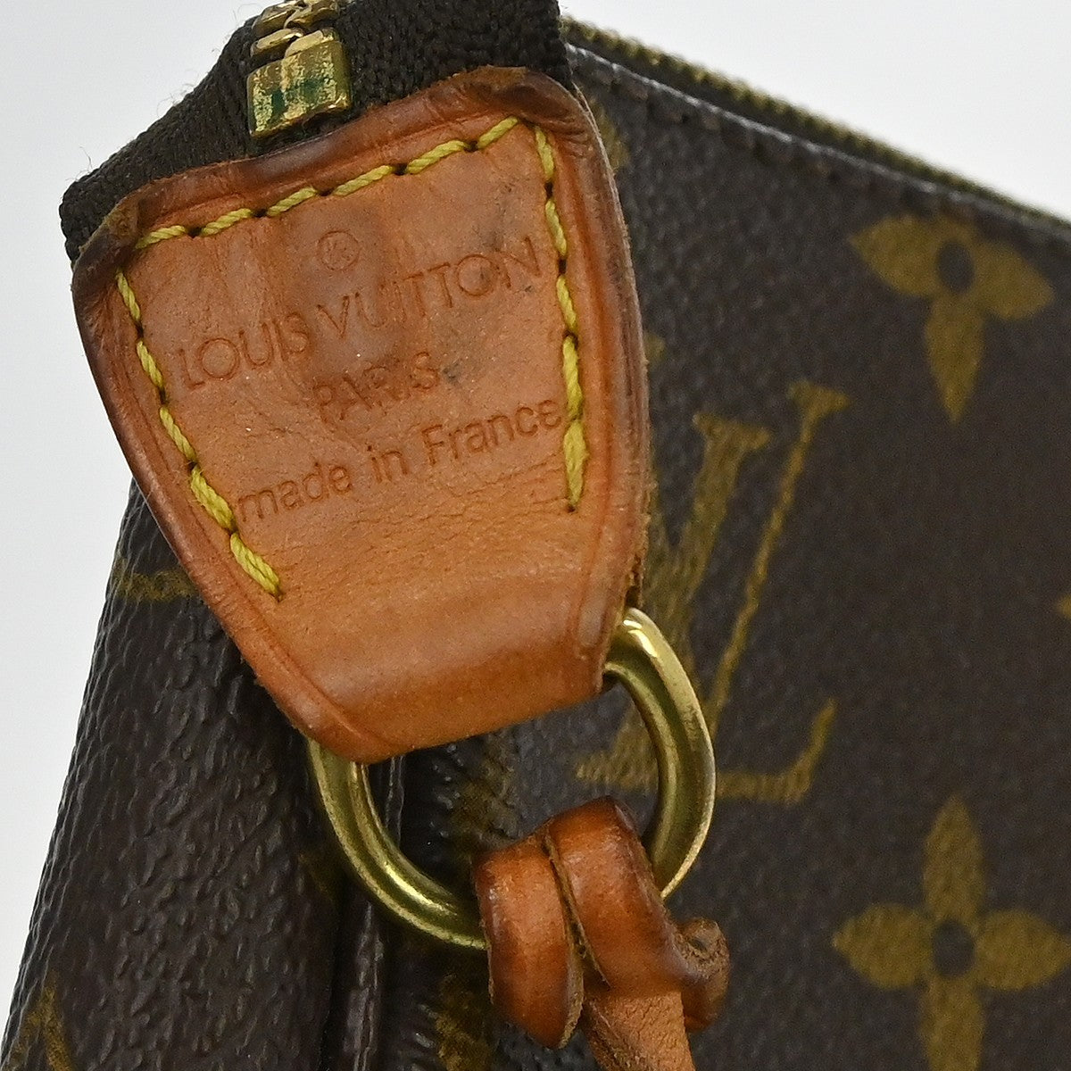 Louis Vuitton Pochette Accessoires Nm Monogram Canvas Brown Canvas Clutche & Pouche Bag (Pre-Owned)