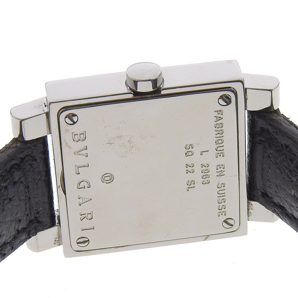 Bvlgari Quadrato Quartz Watch Stainless Steel Watch (Pre-Owned)