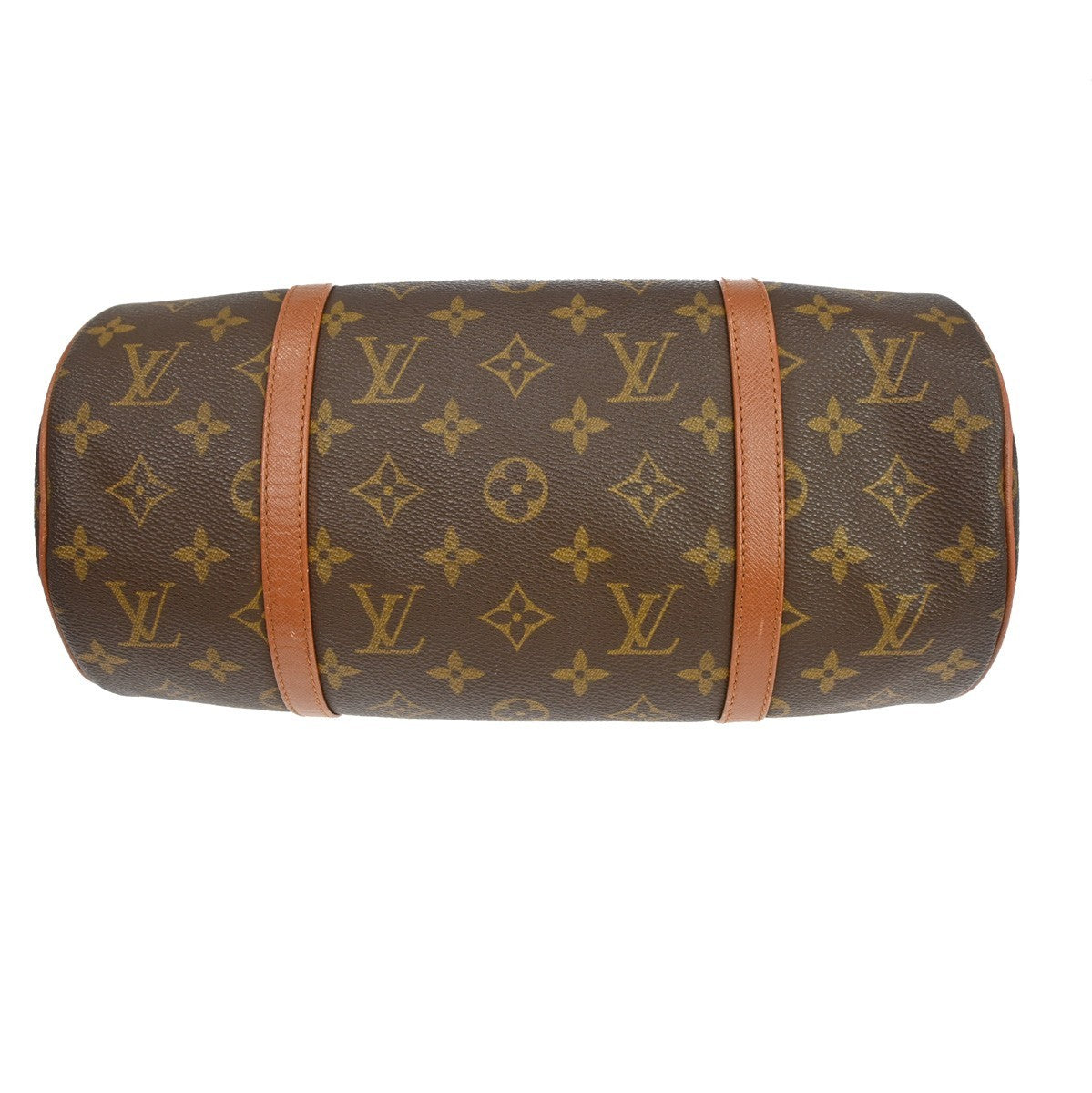 Louis Vuitton Papillon Handbag Monogram Canvas Brown Canvas Handbag (Pre-Owned)